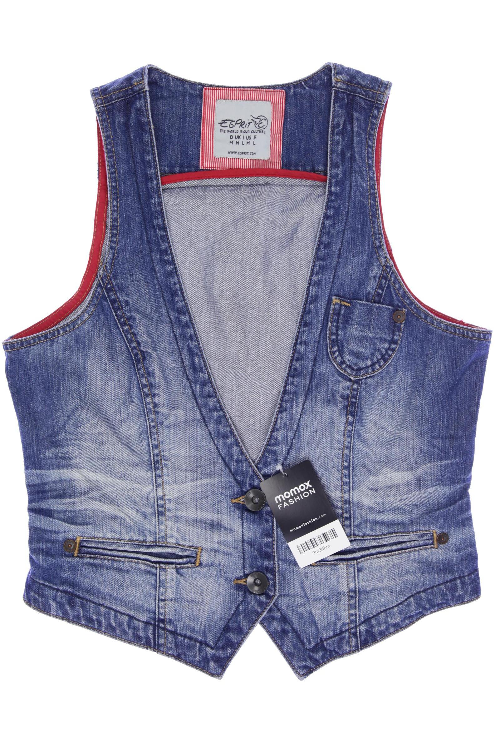 

Esprit Damen Weste, blau, Gr. 38