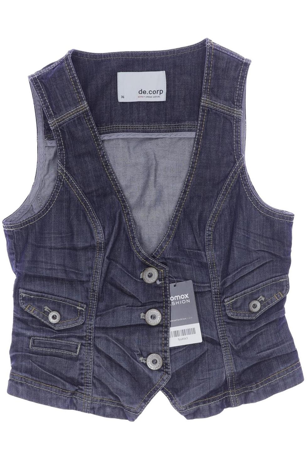 

Esprit Damen Weste, blau, Gr. 36