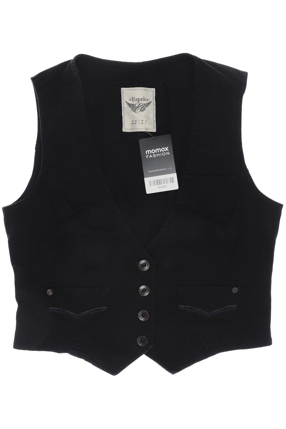 

Esprit Damen Weste, schwarz, Gr. 38
