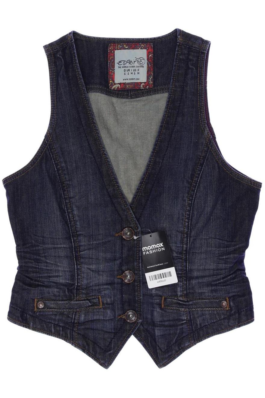 

Esprit Damen Weste, blau, Gr. 36