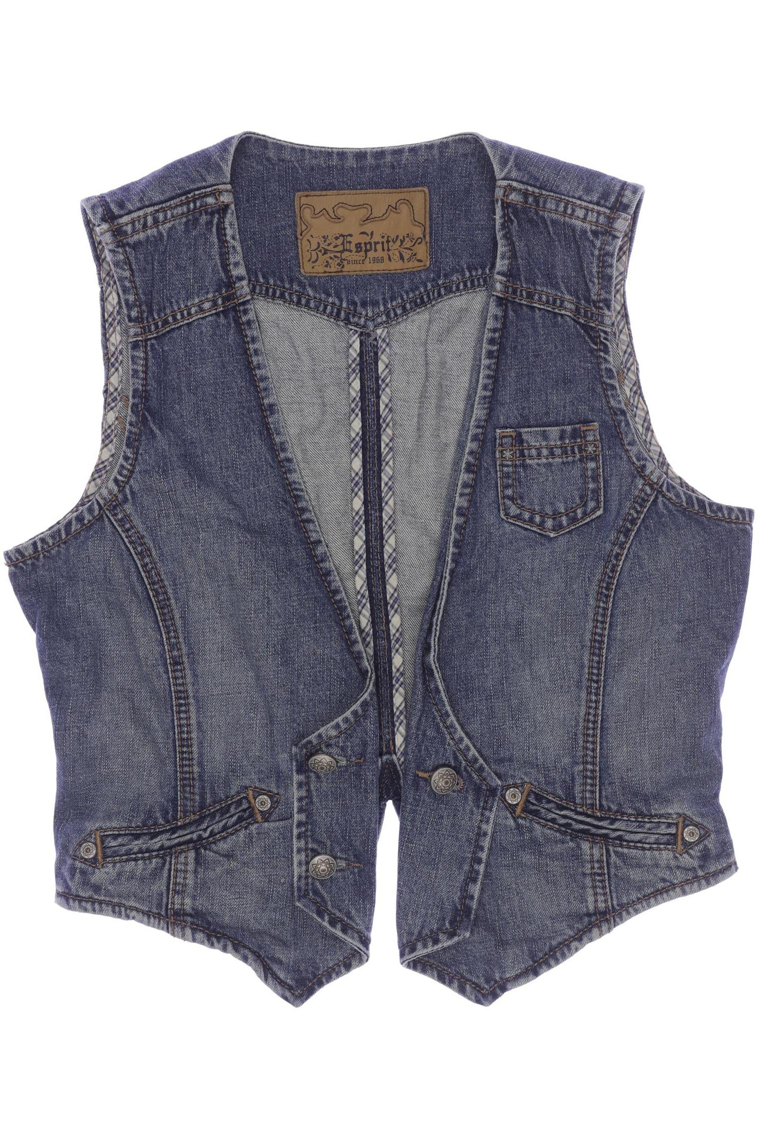 

Esprit Damen Weste, blau, Gr. 36