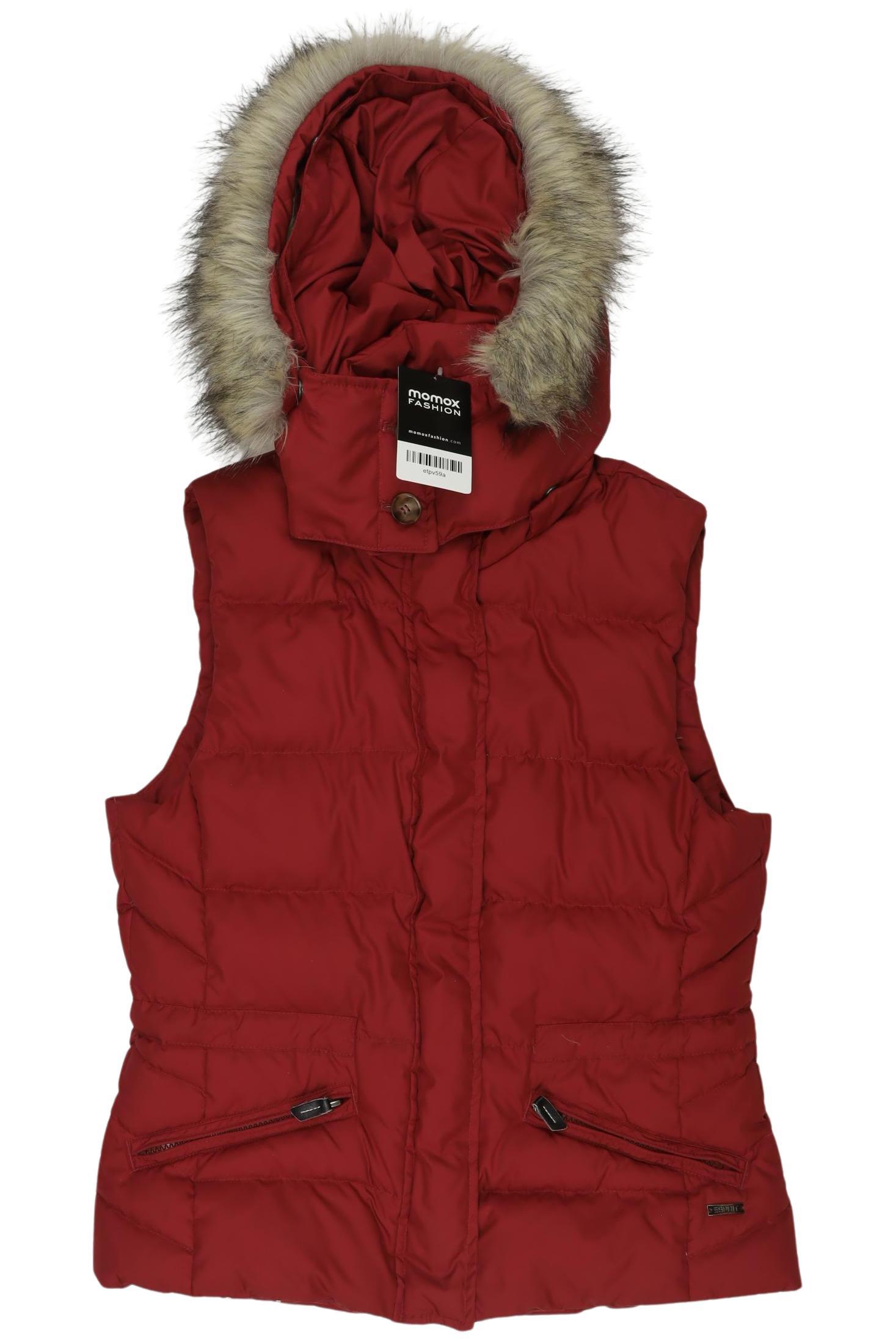 

Esprit Damen Weste, rot, Gr. 34