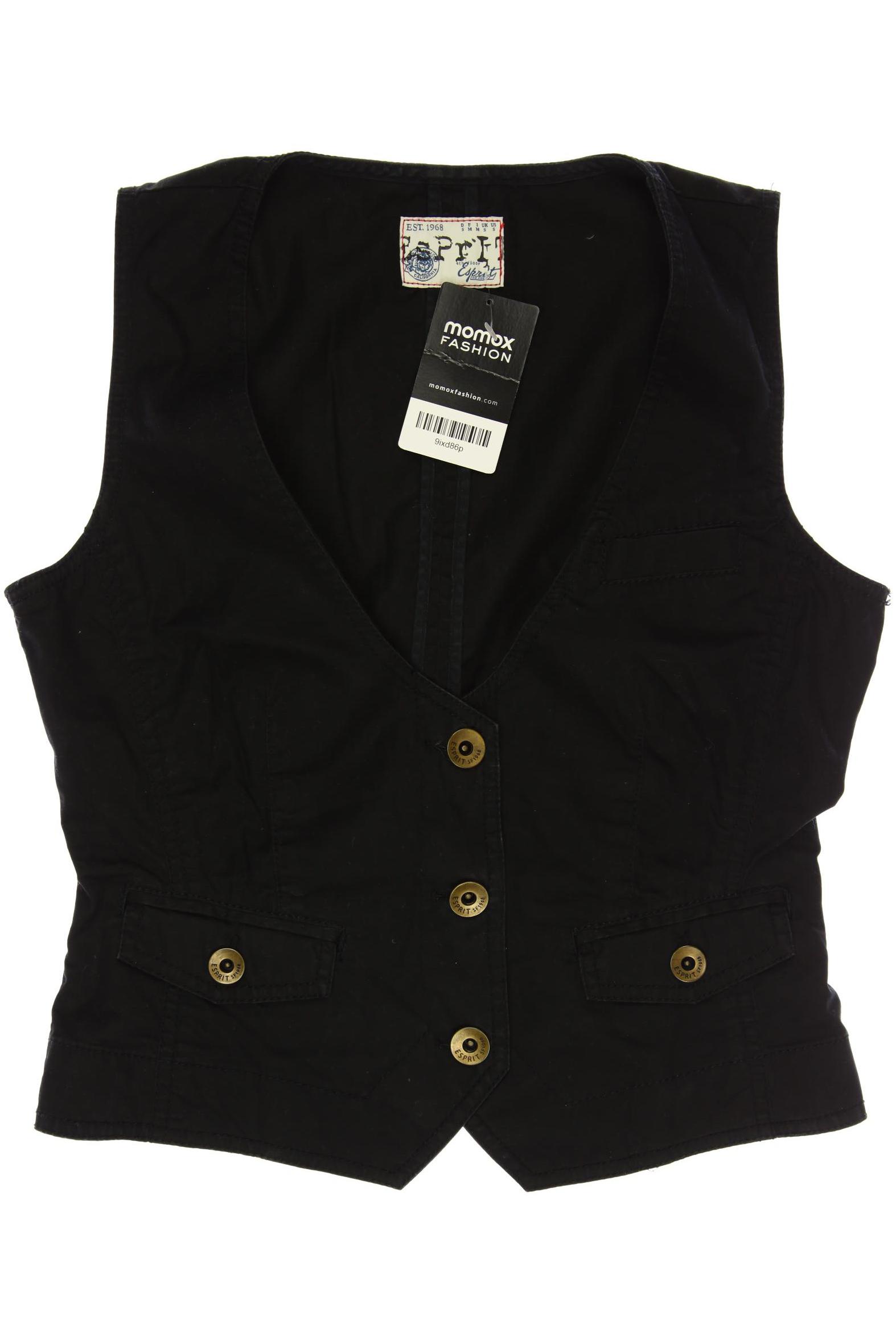 

Esprit Damen Weste, schwarz, Gr. 38