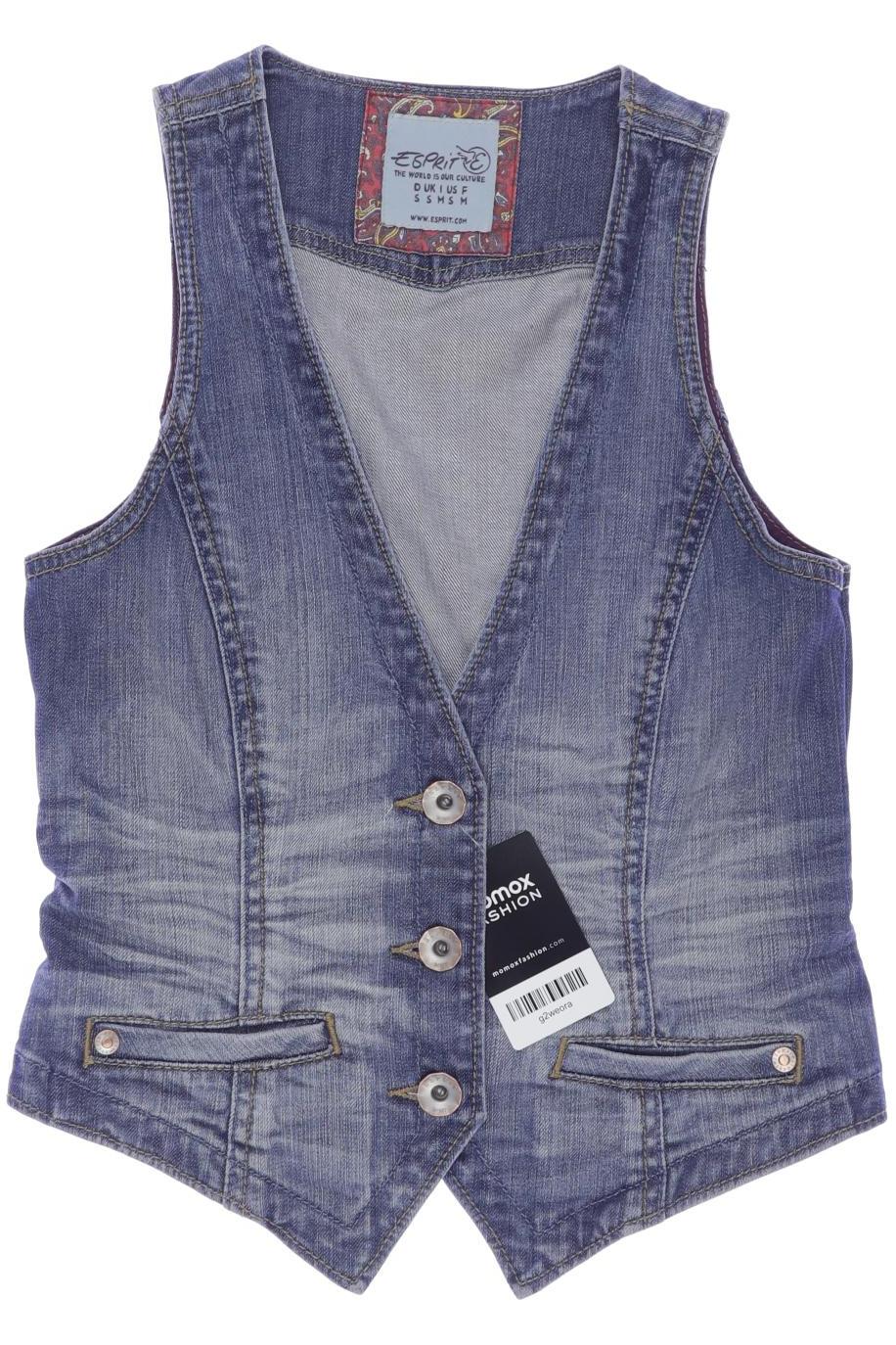

Esprit Damen Weste, blau, Gr. 36