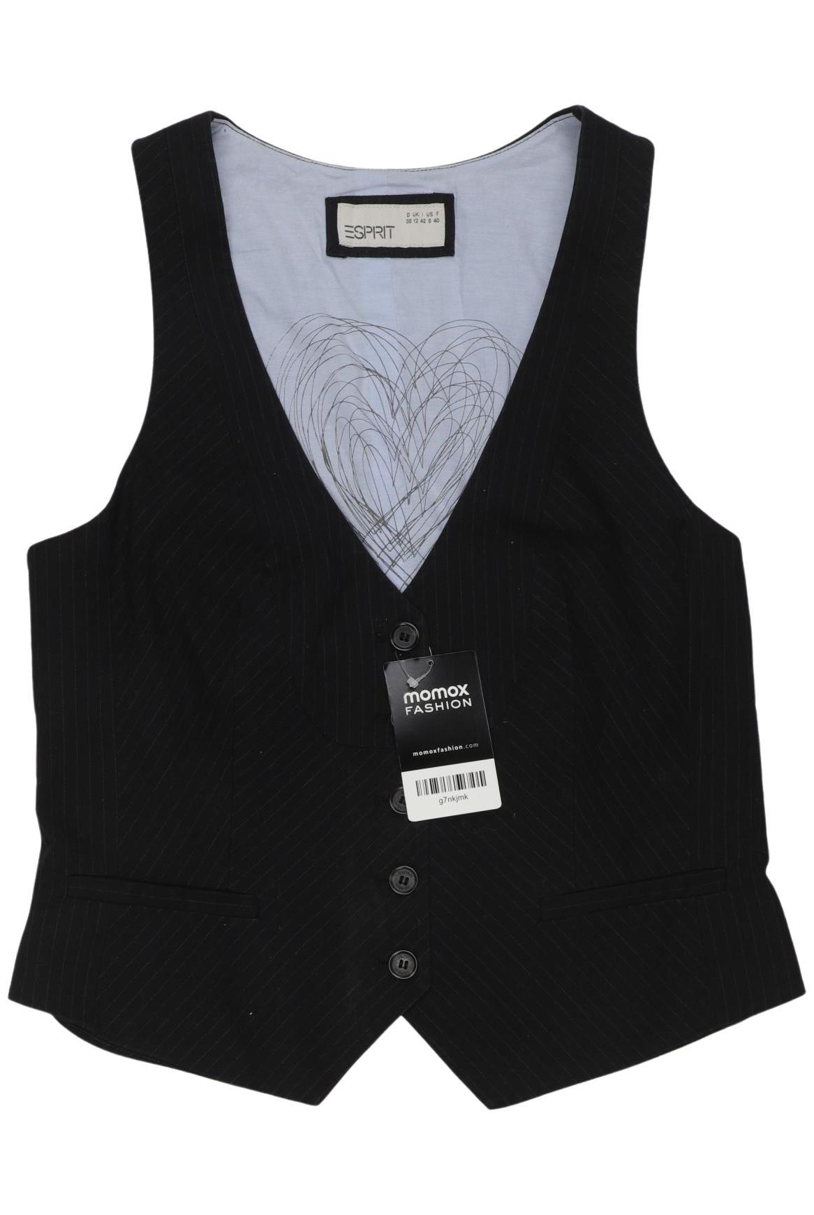

Esprit Damen Weste, schwarz, Gr. 38