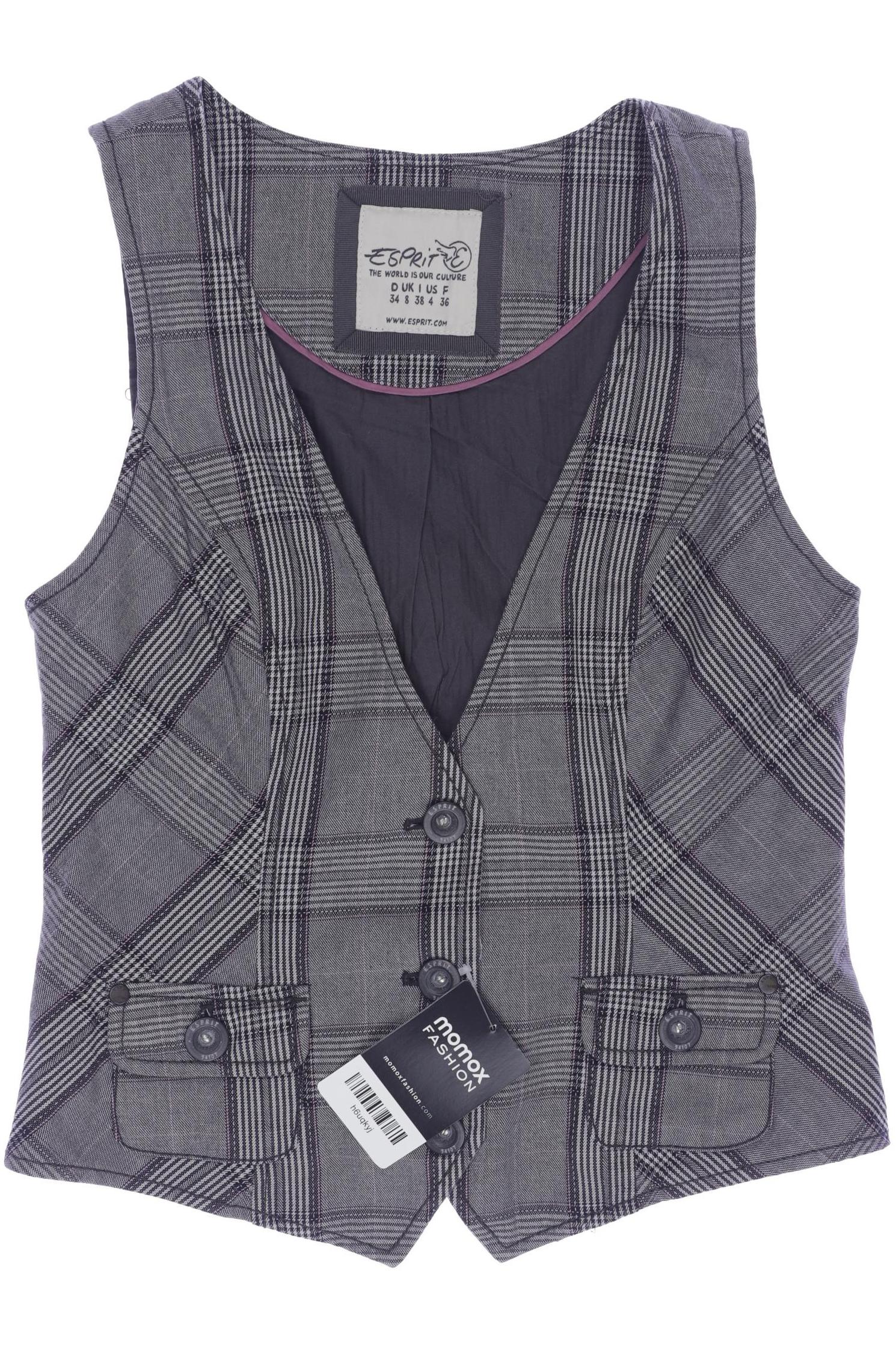 

Esprit Damen Weste, grau, Gr. 34