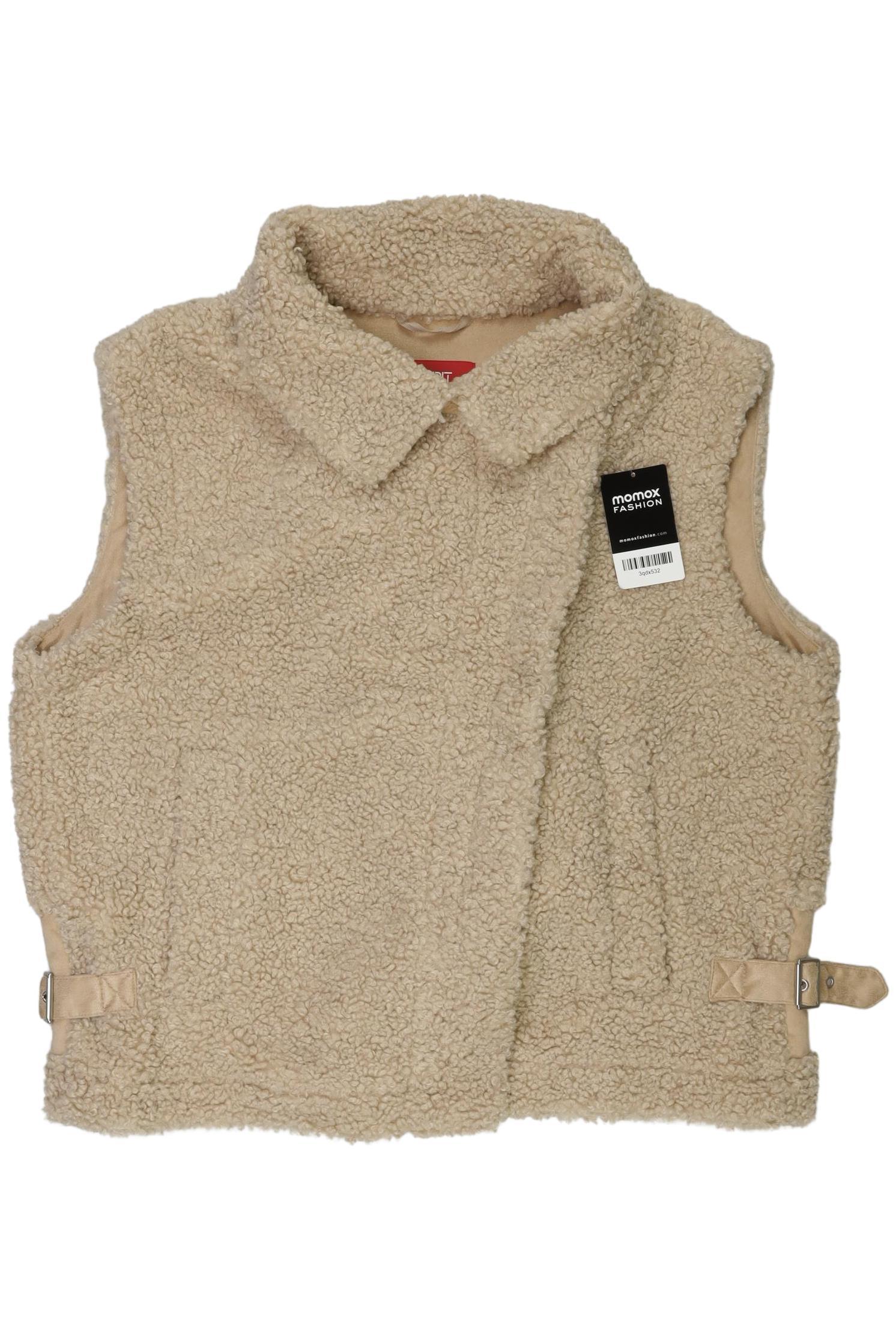

Esprit Damen Weste, beige, Gr. 34
