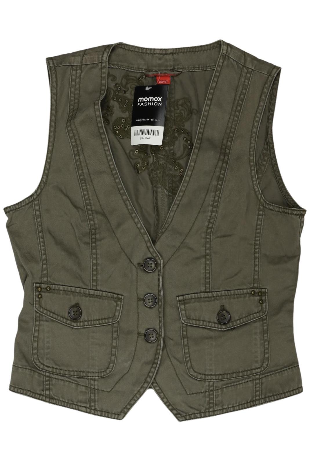

Esprit Damen Weste, grün, Gr. 38