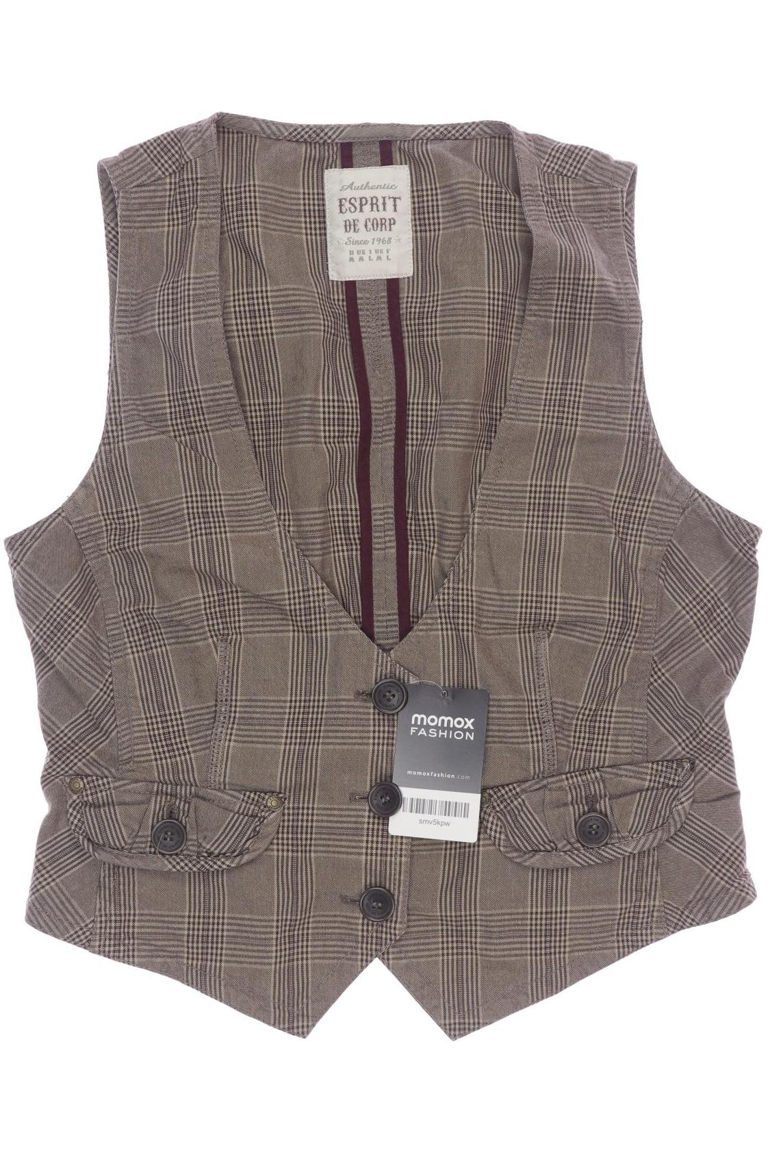 

Esprit Damen Weste, braun, Gr. 38
