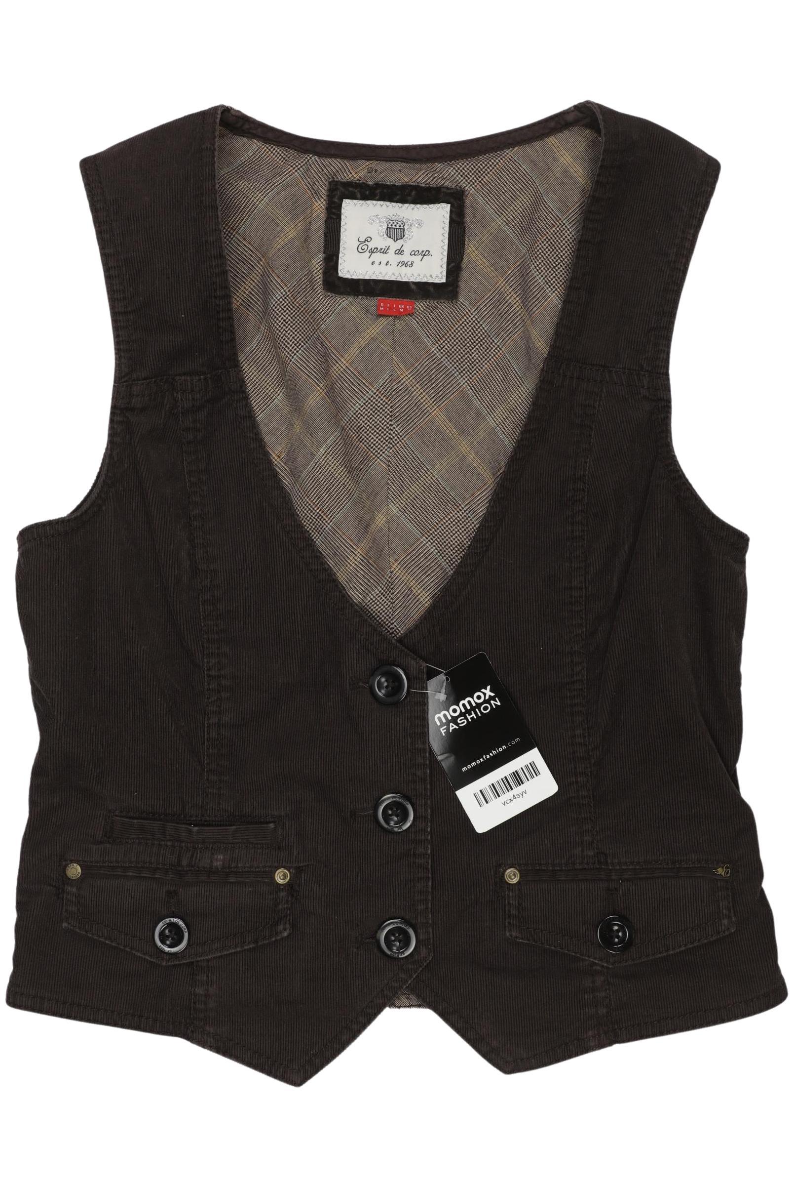 

Esprit Damen Weste, braun, Gr. 38