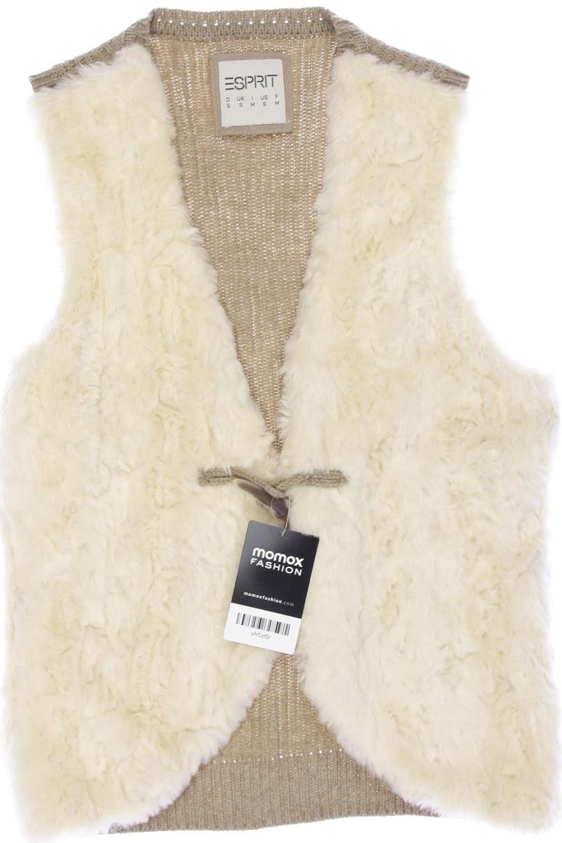 

Esprit Damen Weste, beige, Gr. 36