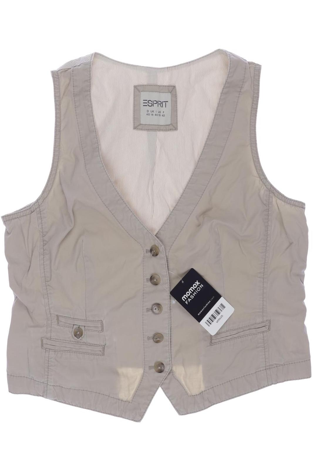 

Esprit Damen Weste, beige, Gr. 40