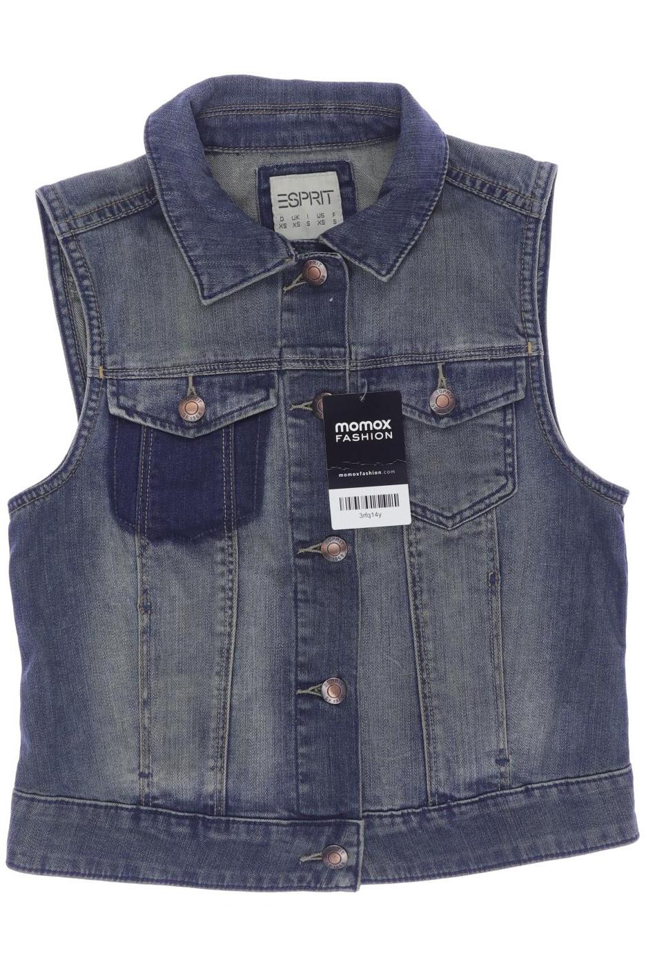 

Esprit Damen Weste, blau, Gr. 34