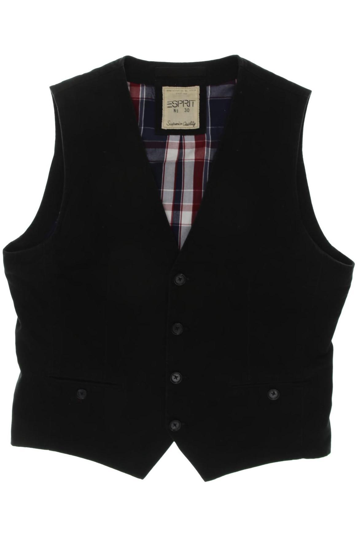 

Esprit Herren Weste, schwarz, Gr.