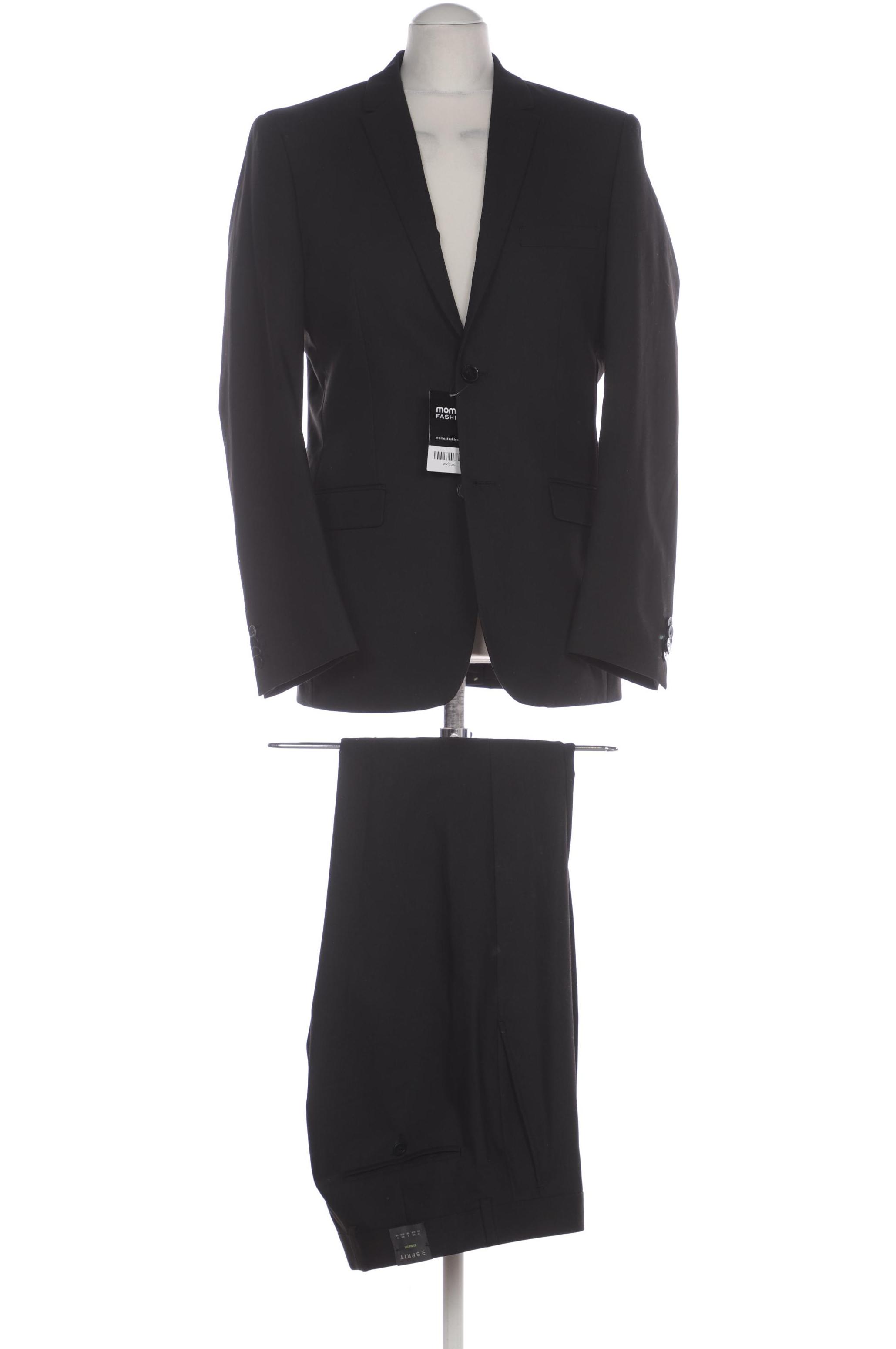 

Esprit Herren Anzug, schwarz, Gr. 48