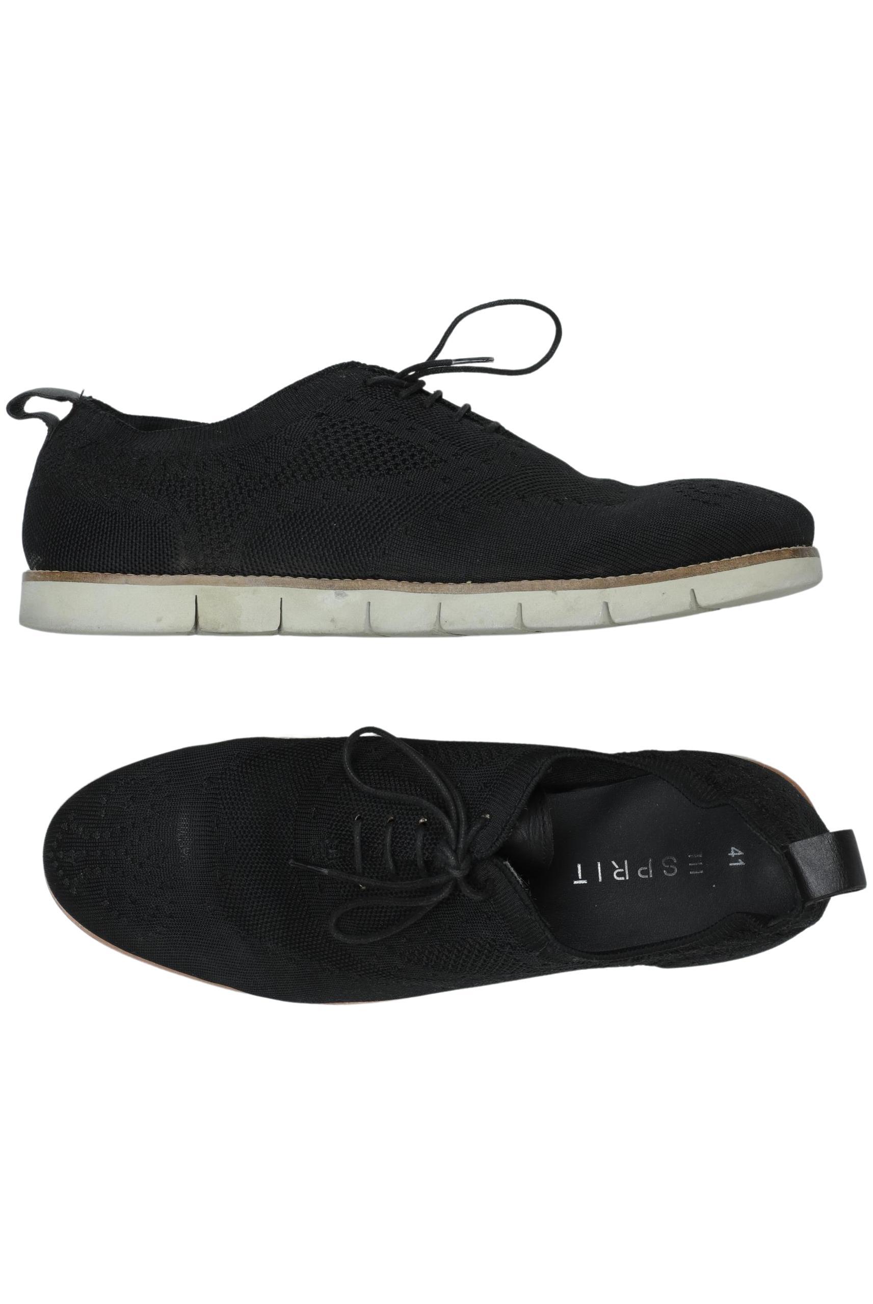 

Esprit Herren Halbschuh, schwarz, Gr. 41