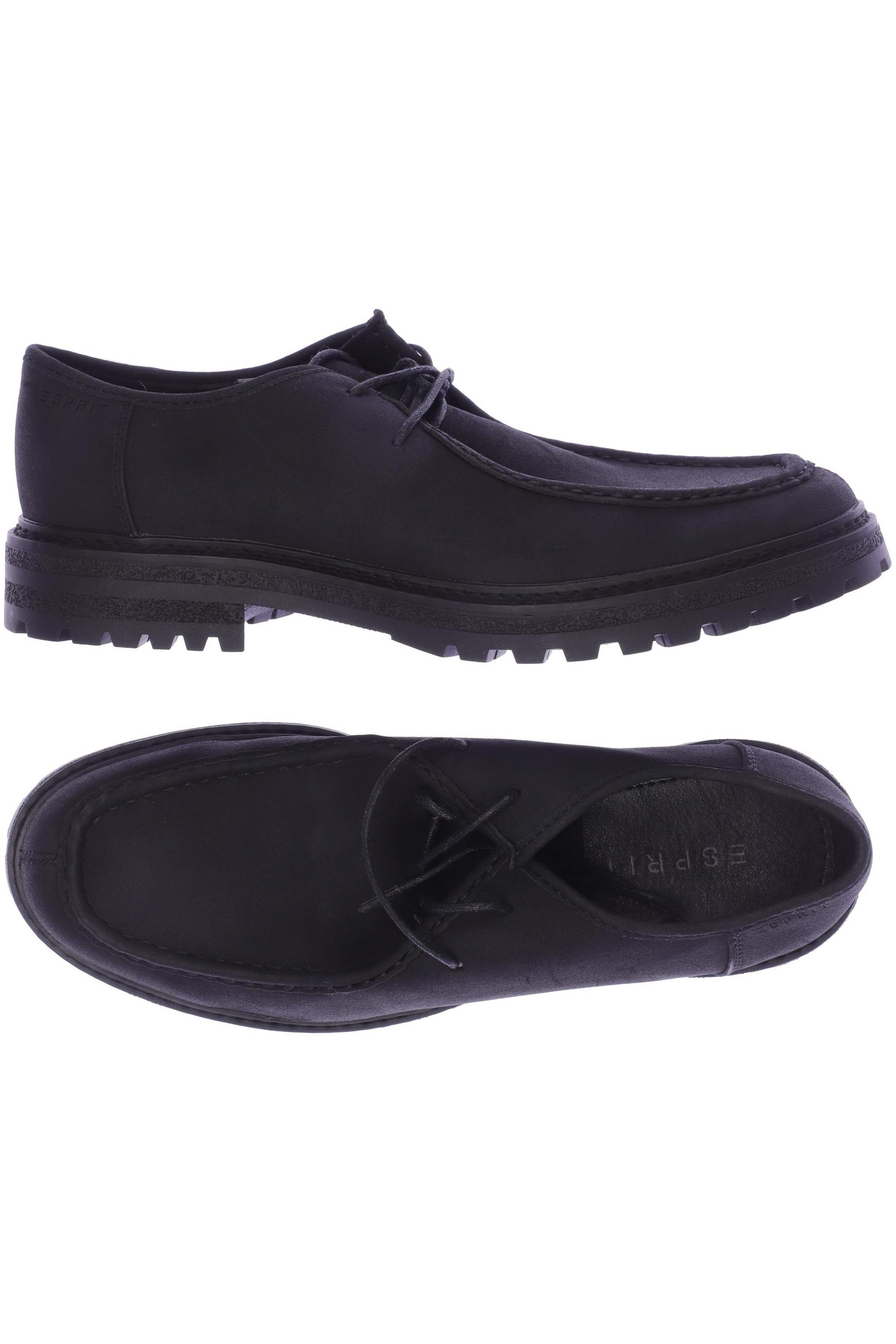 

Esprit Herren Halbschuh, schwarz, Gr. 43