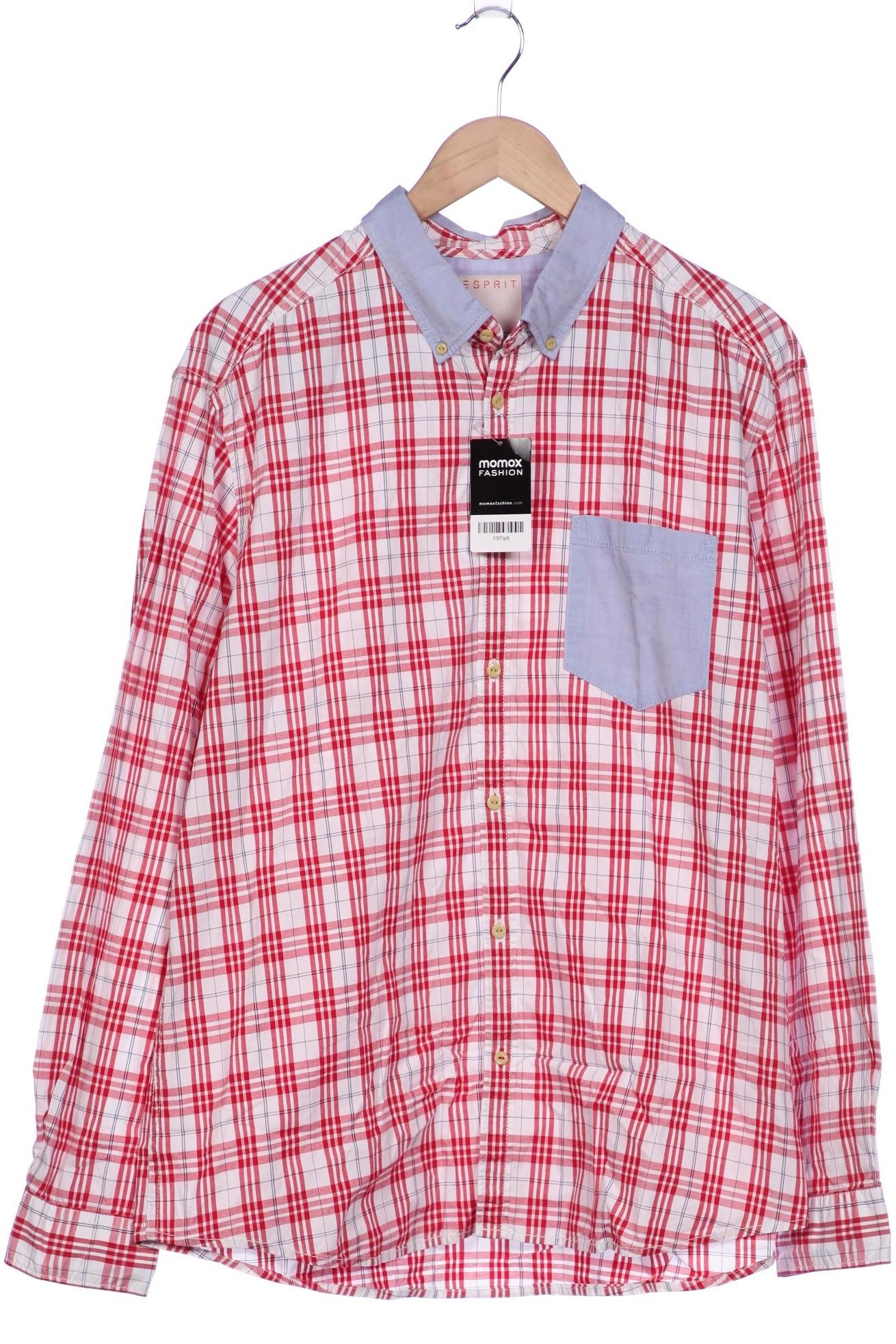 

Esprit Herren Hemd, rot, Gr. 56
