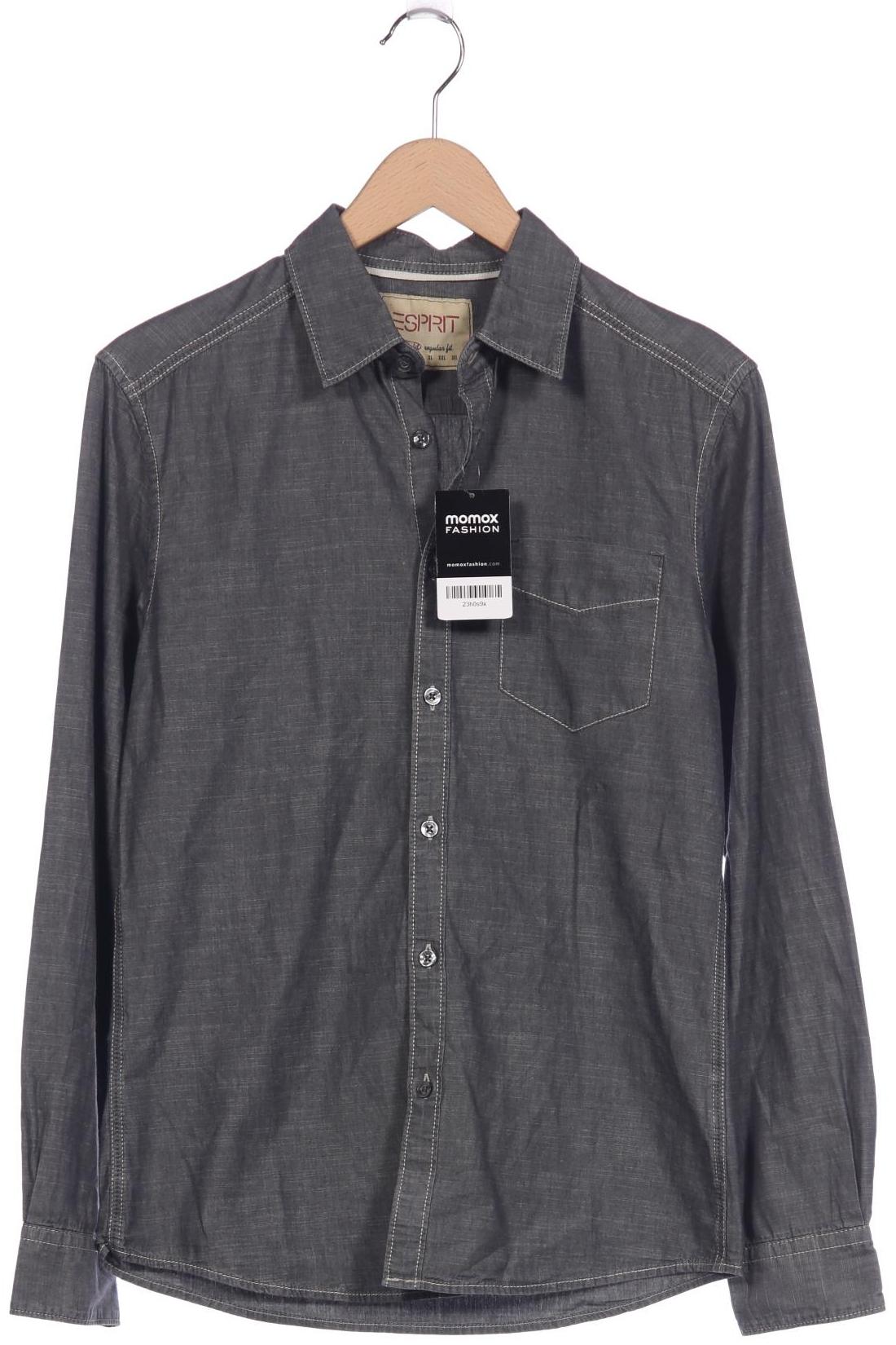 

Esprit Herren Hemd, grau, Gr. 46