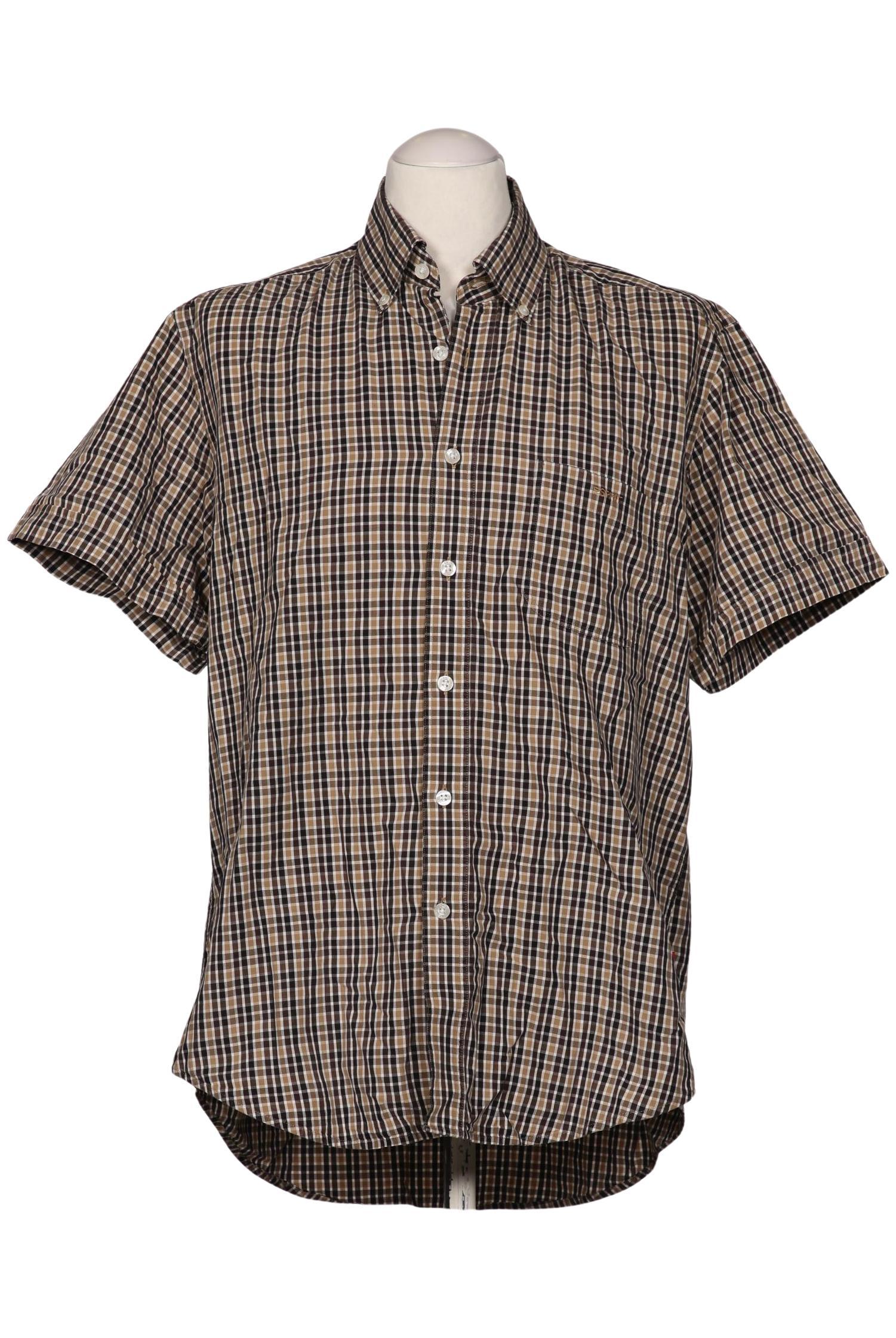 

Esprit Herren Hemd, beige, Gr. 52