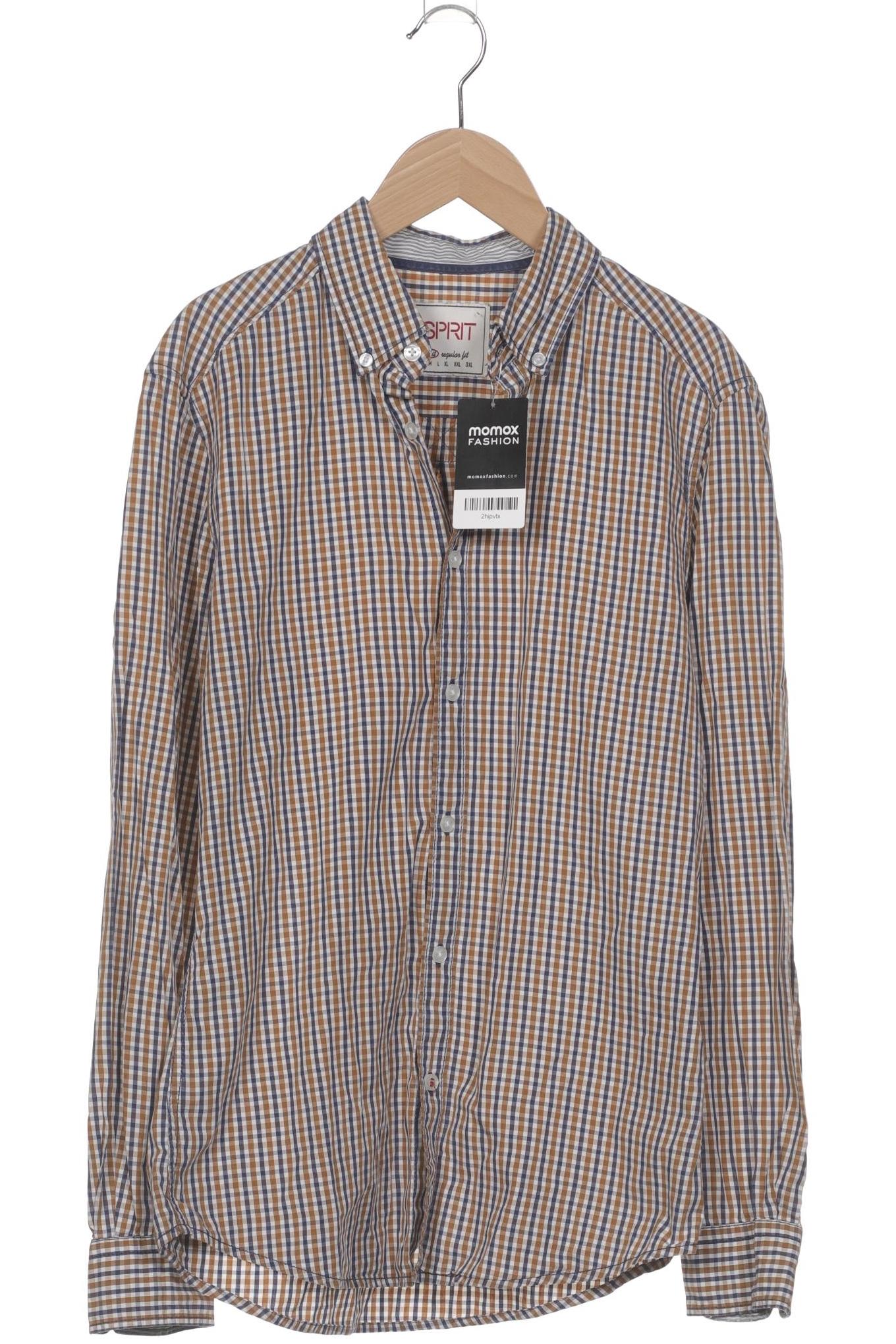 

Esprit Herren Hemd, beige, Gr. 46