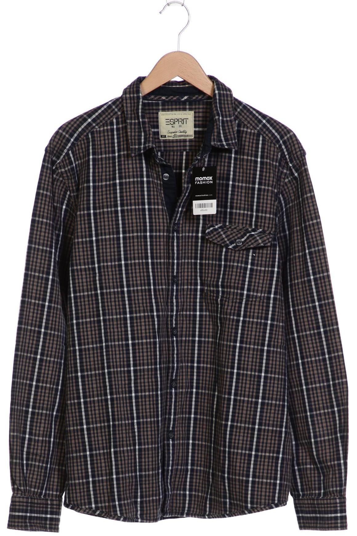 

Esprit Herren Hemd, marineblau