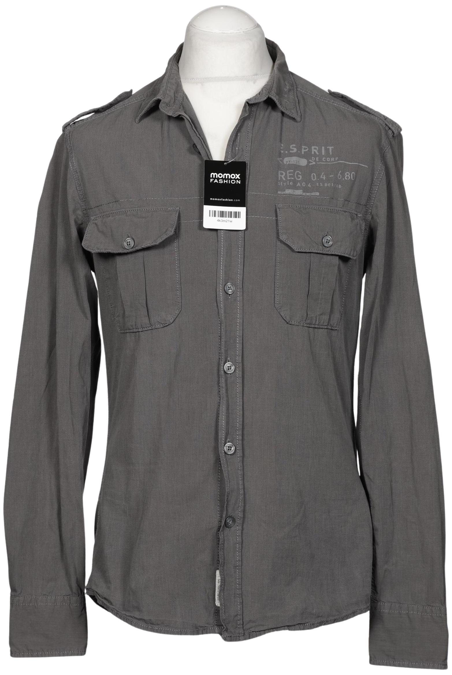 

Esprit Herren Hemd, grau, Gr. 48