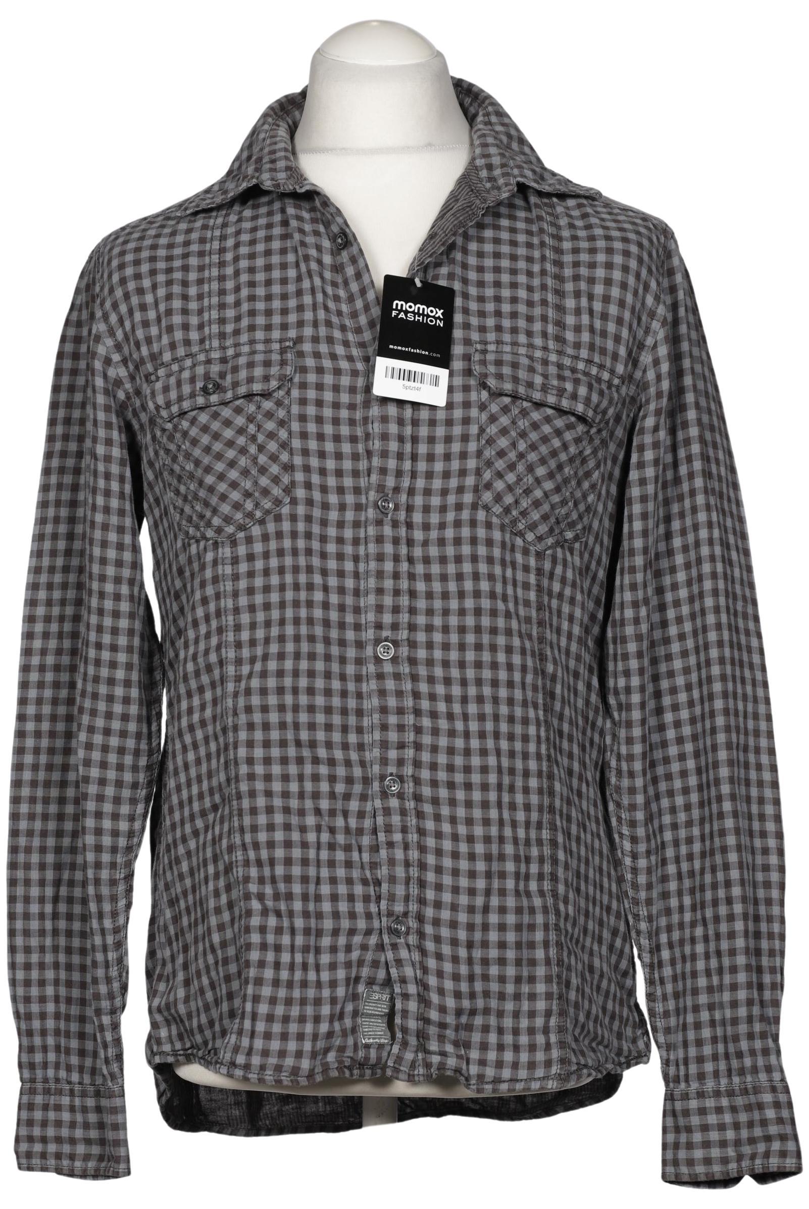 

Esprit Herren Hemd, grau, Gr. 52