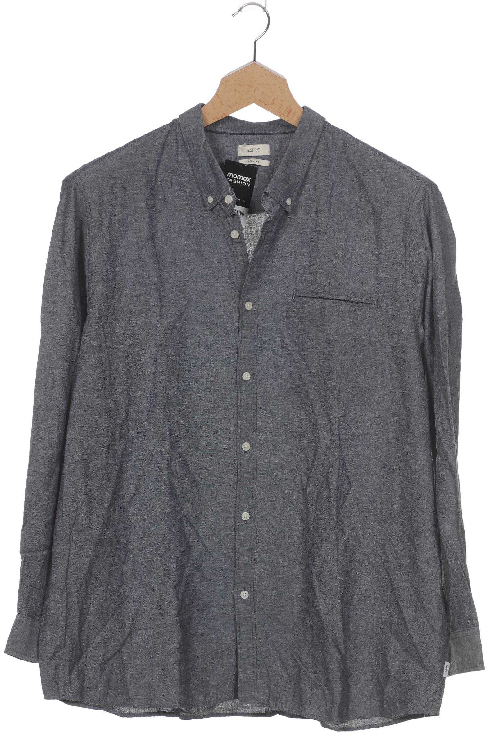 

Esprit Herren Hemd, grau, Gr. 58