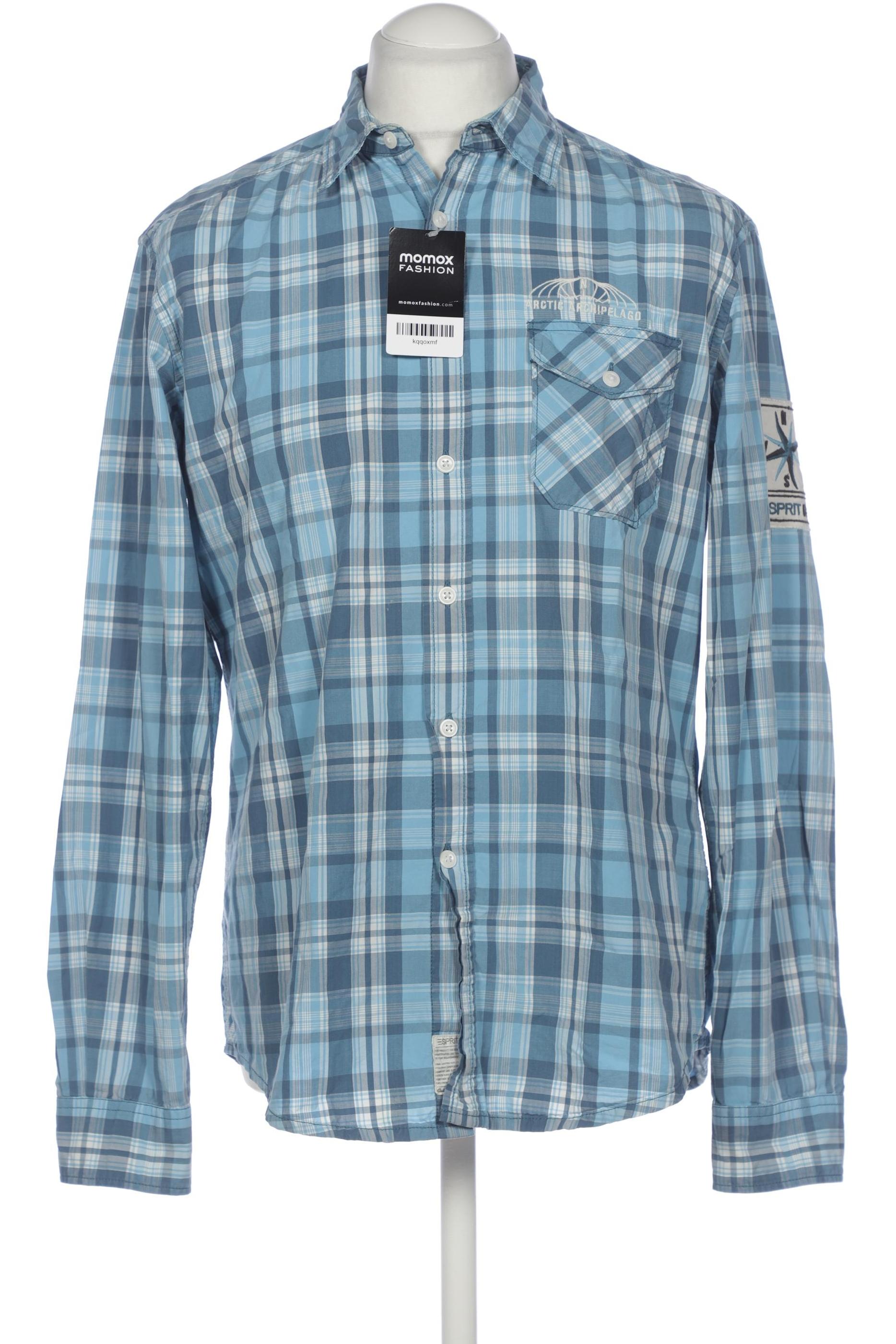 

Esprit Herren Hemd, blau, Gr. 48