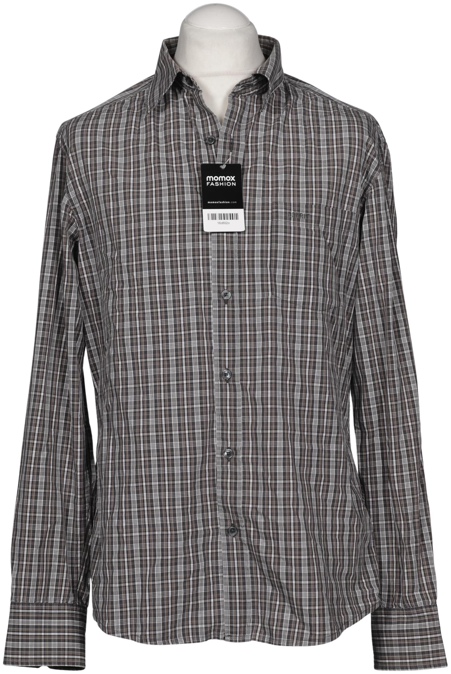 

Esprit Herren Hemd, grau, Gr. 52