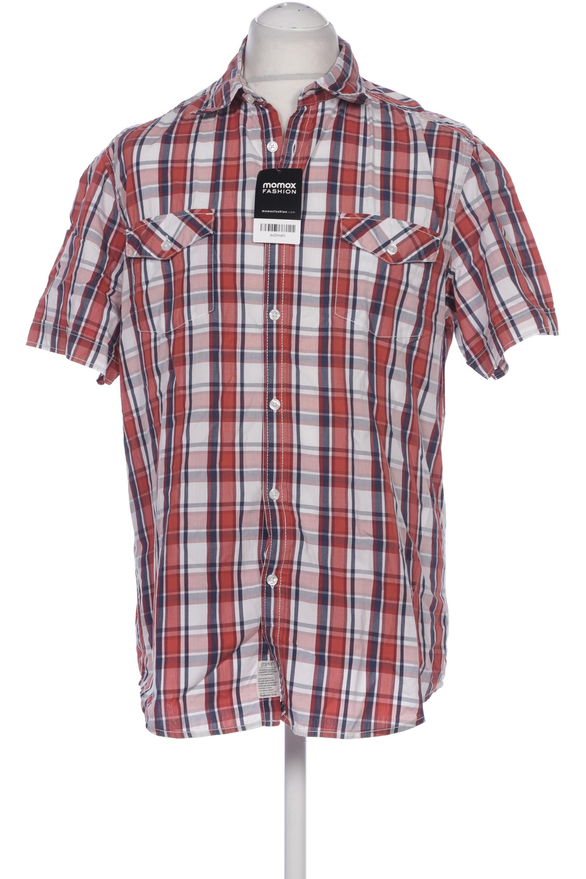 

Esprit Herren Hemd, rot, Gr. 52