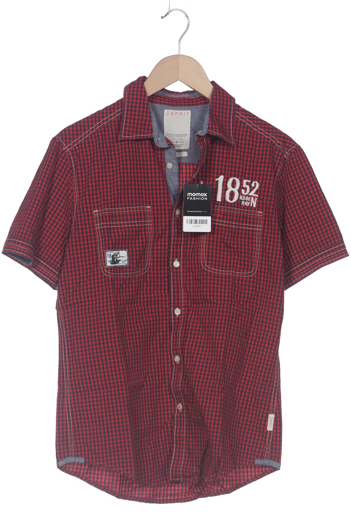 

Esprit Herren Hemd, rot, Gr. 46