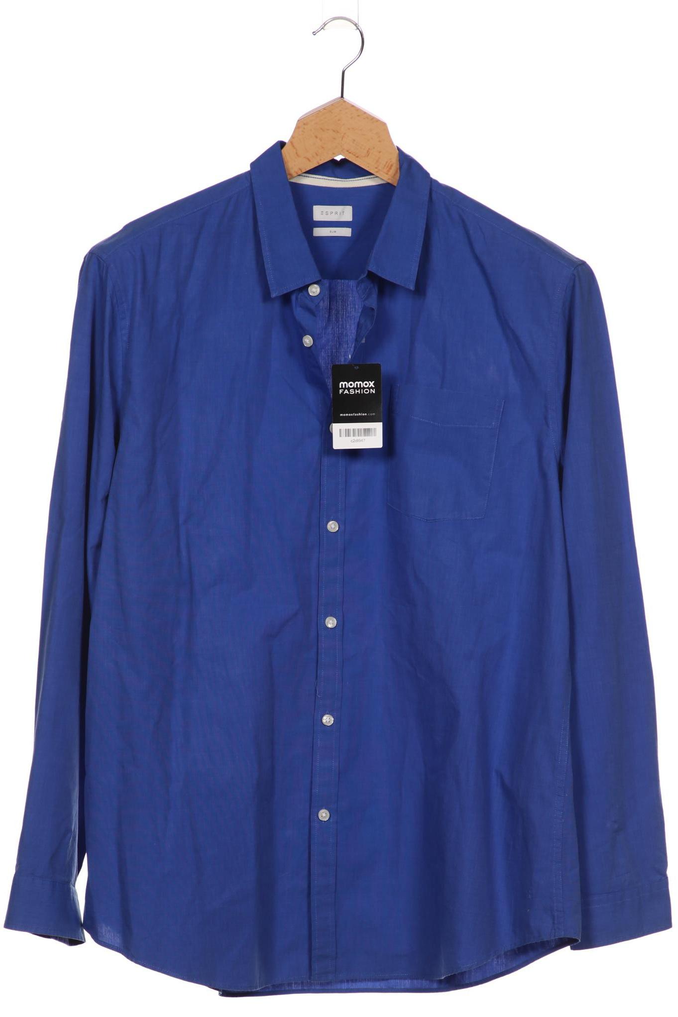 

Esprit Herren Hemd, blau, Gr. 56