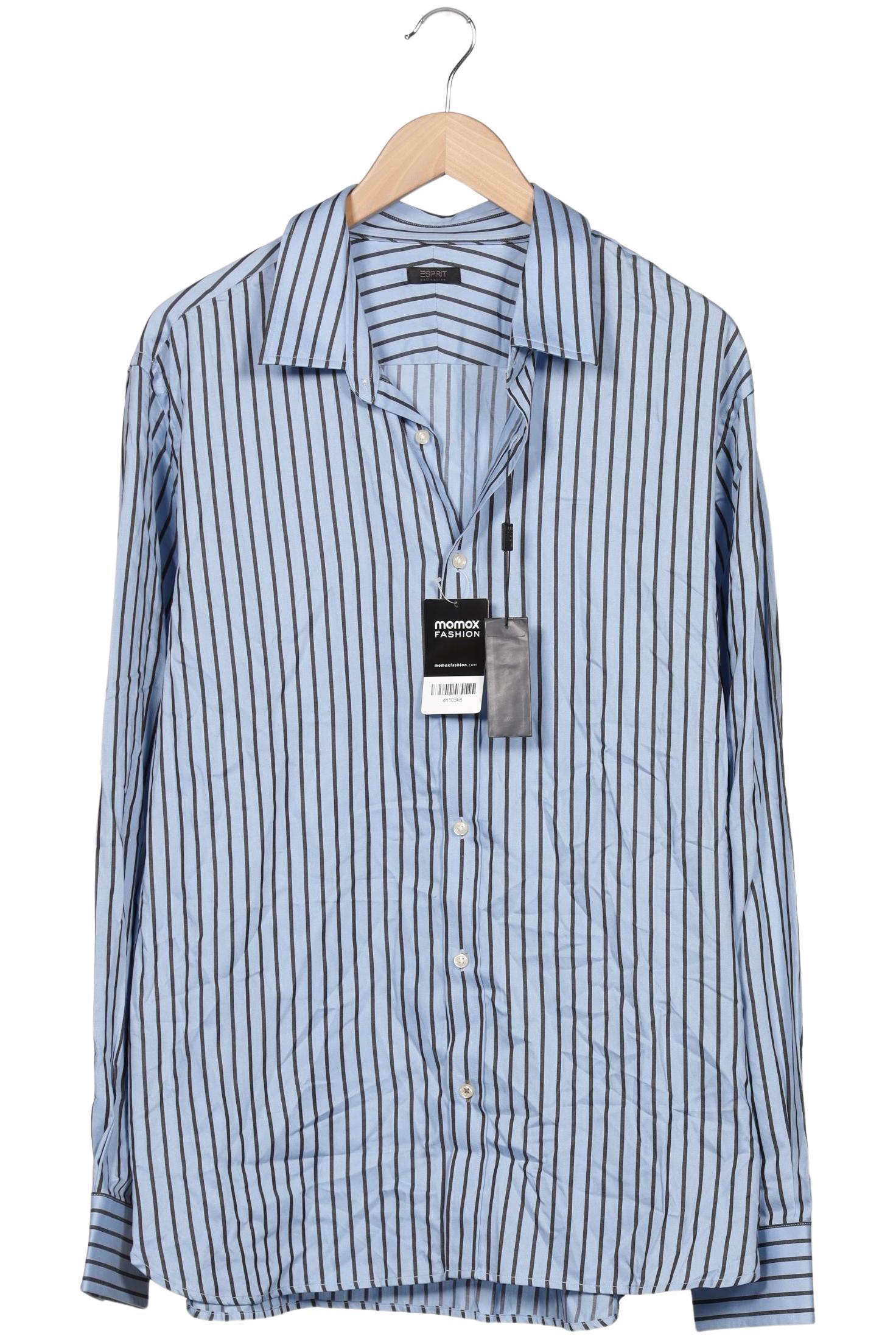 

Esprit Herren Hemd, blau, Gr. 56