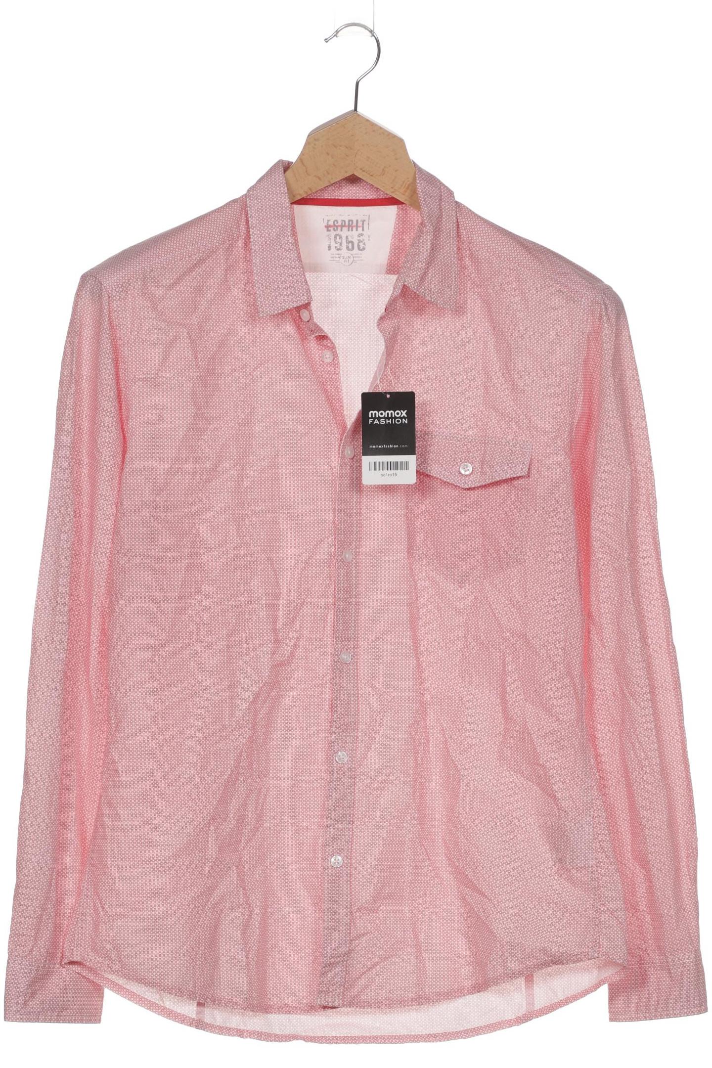 

Esprit Herren Hemd, pink, Gr. 56