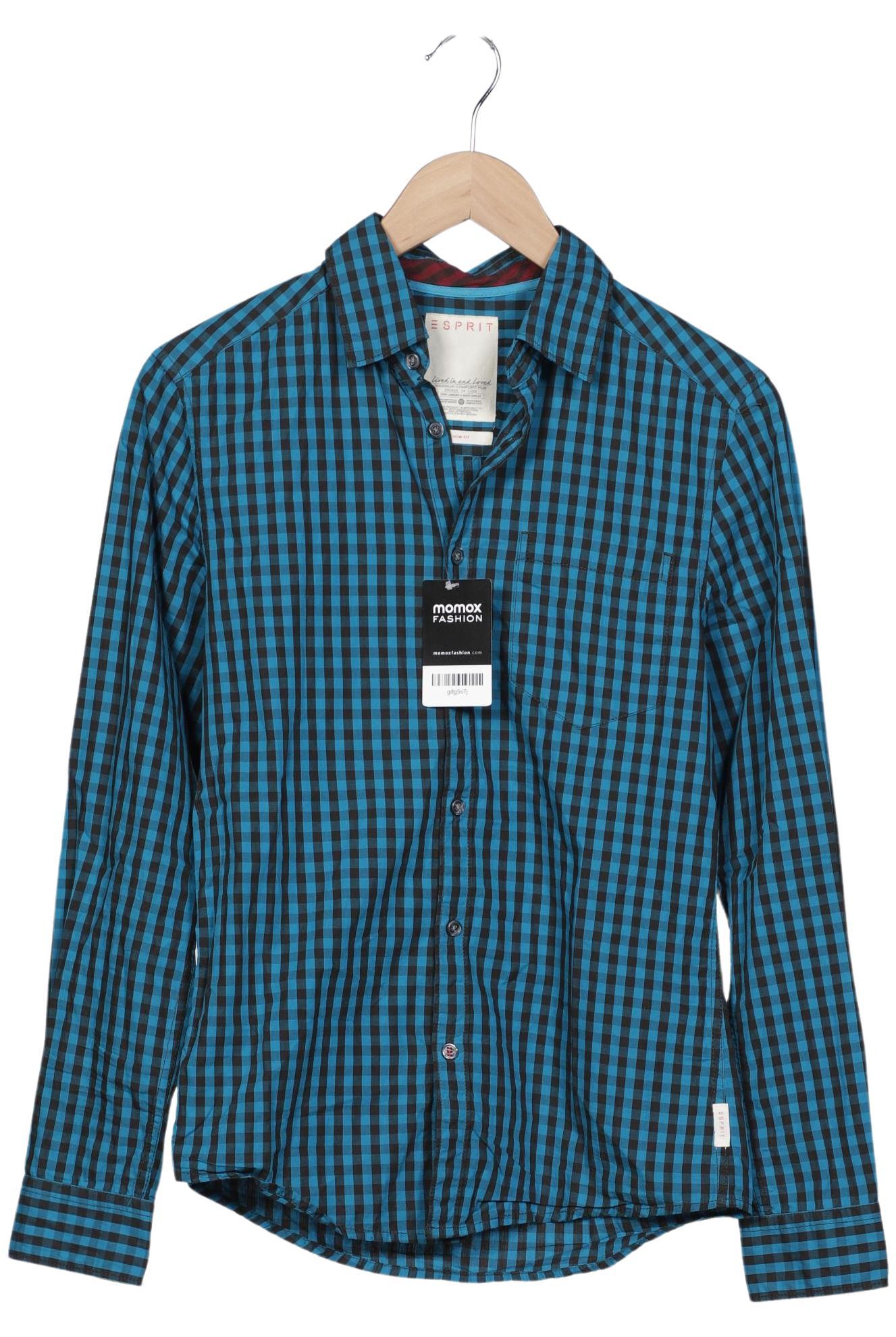 

Esprit Herren Hemd, blau, Gr. 44