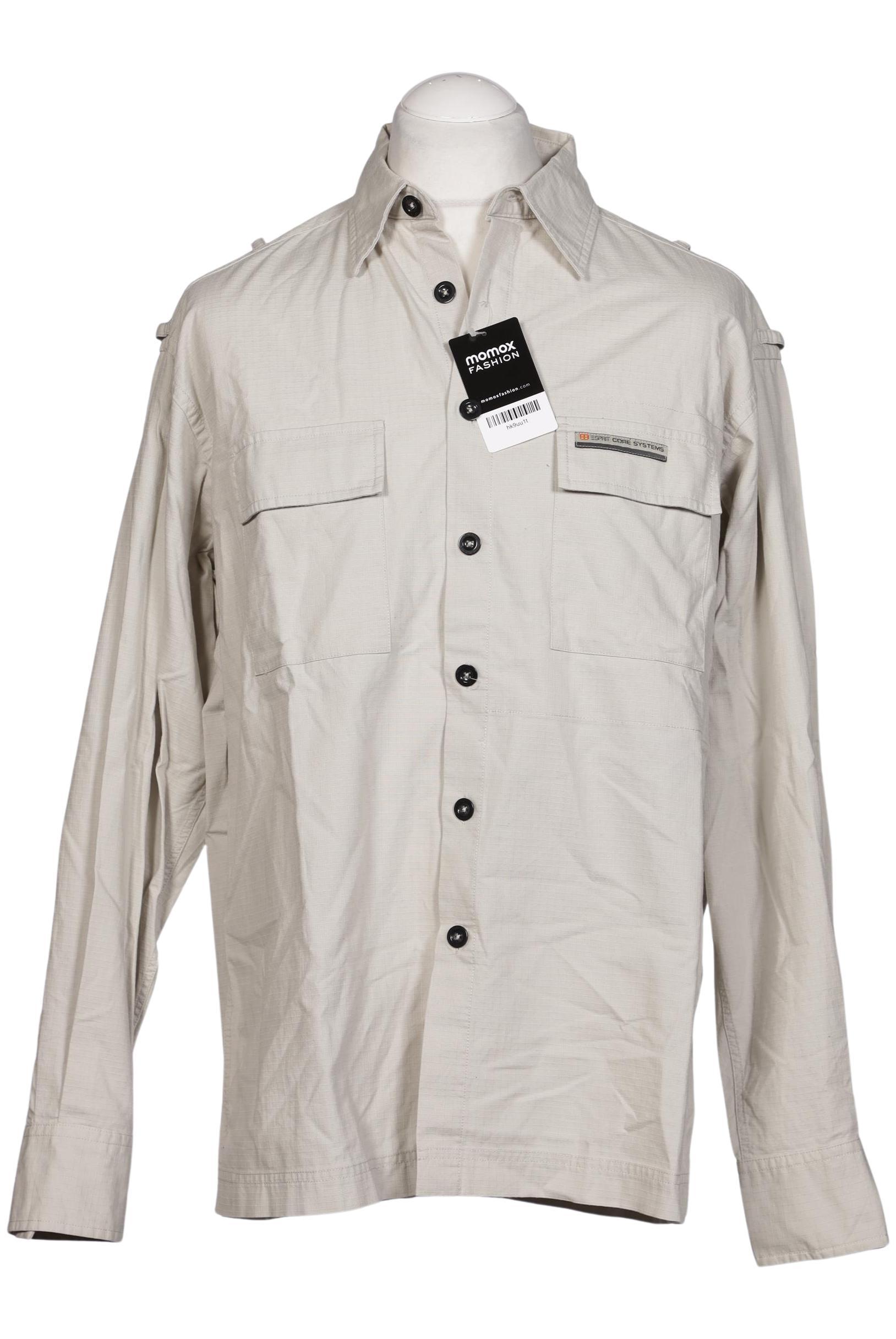 

Esprit Herren Hemd, beige, Gr. 48