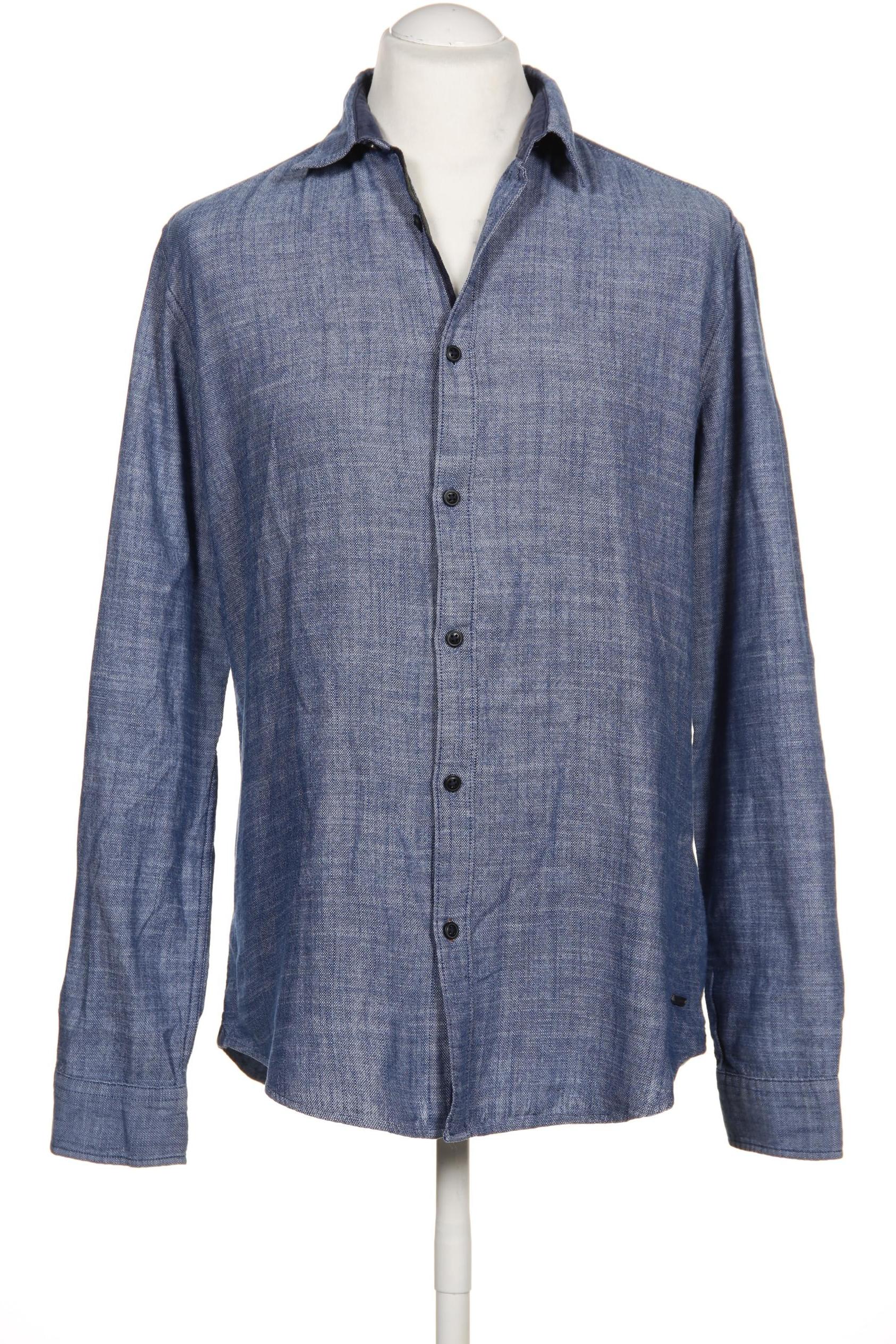 

Esprit Herren Hemd, blau, Gr. 52