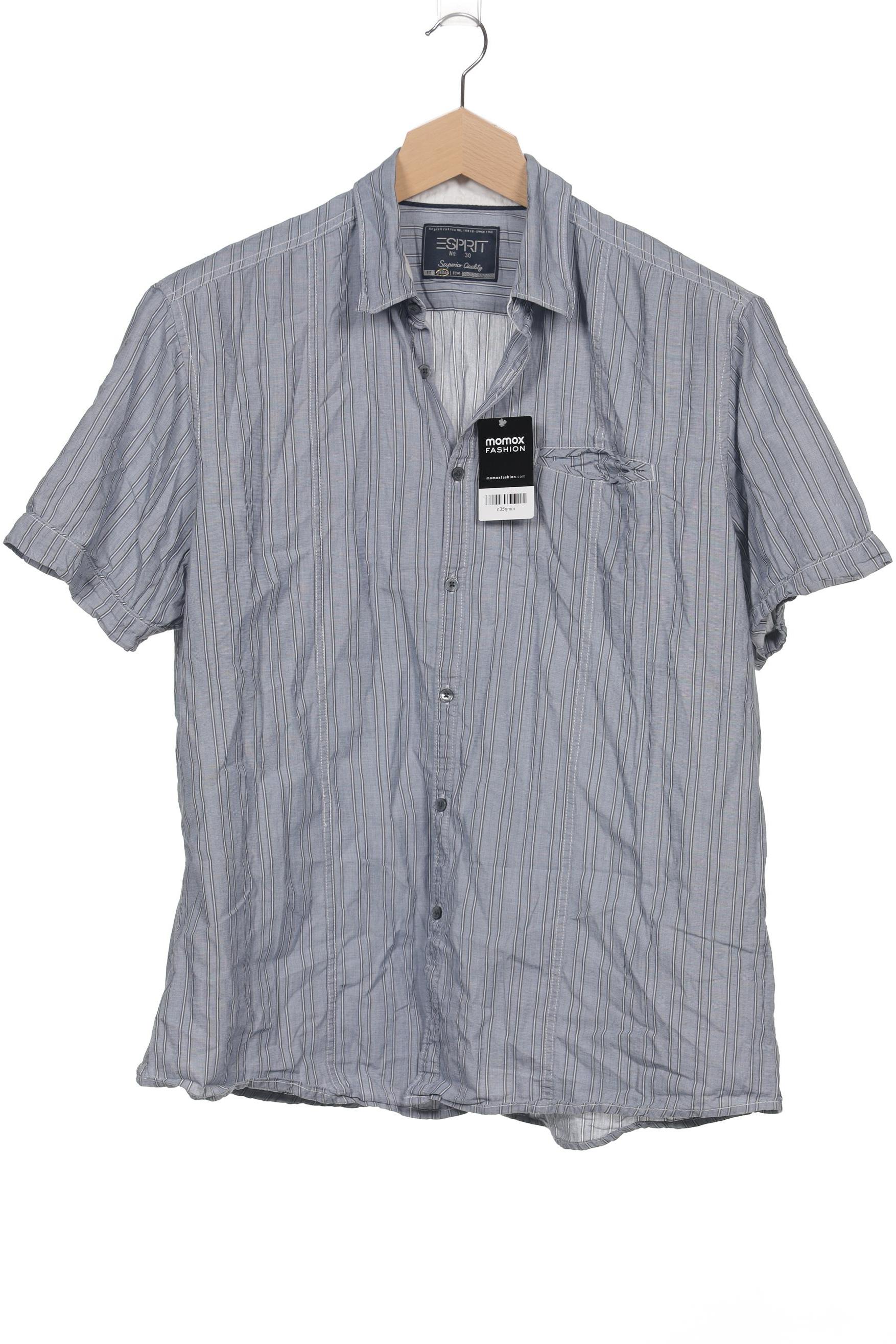 

Esprit Herren Hemd, grau, Gr. 56