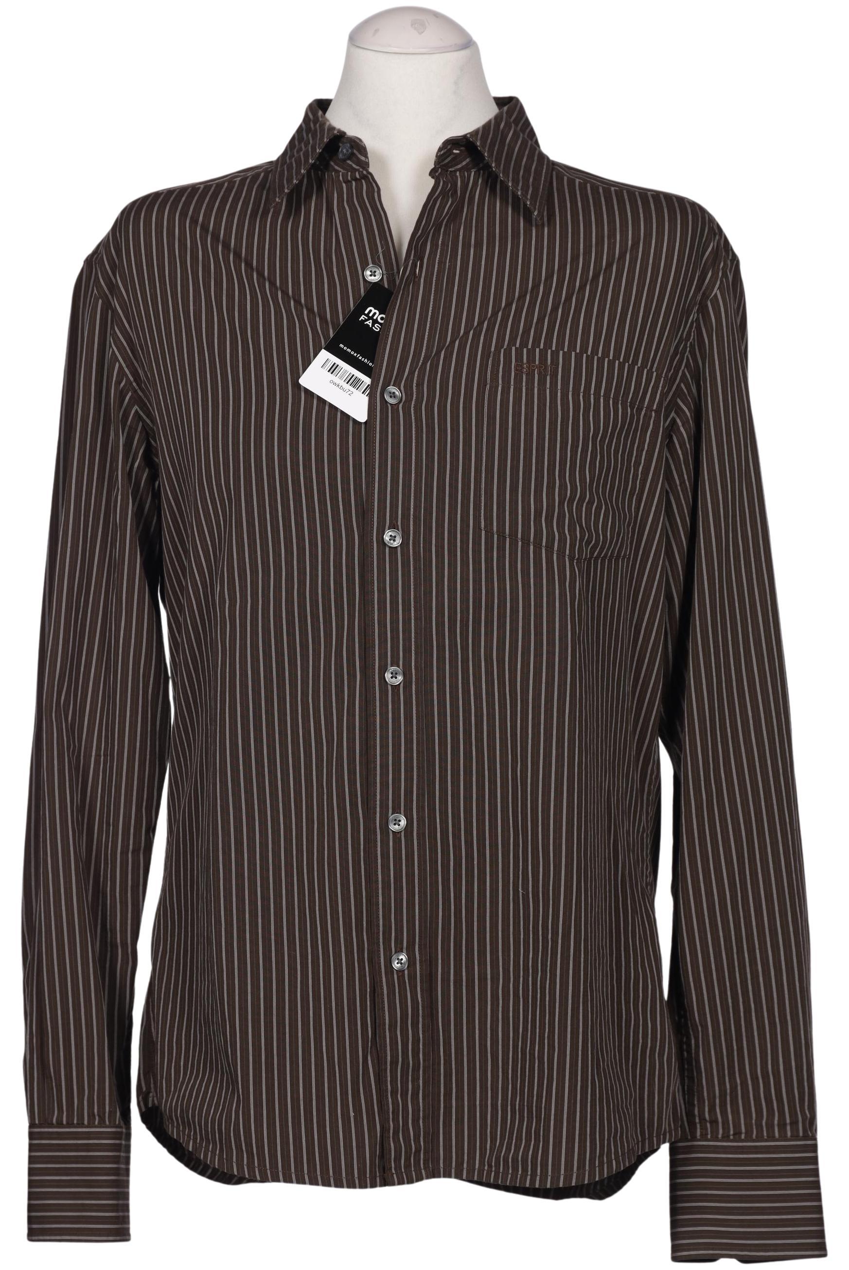 

Esprit Herren Hemd, braun, Gr. 48