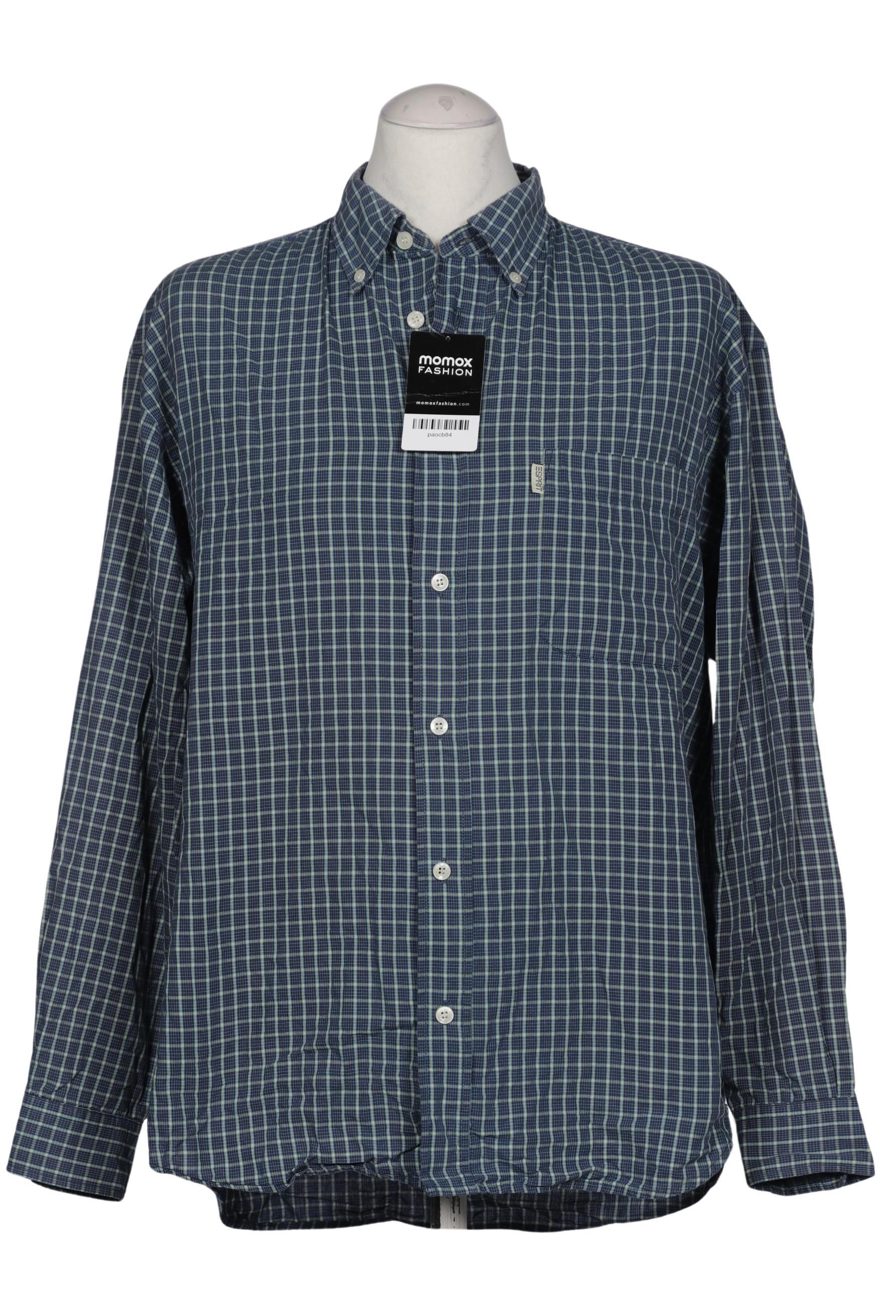 

Esprit Herren Hemd, blau, Gr. 52