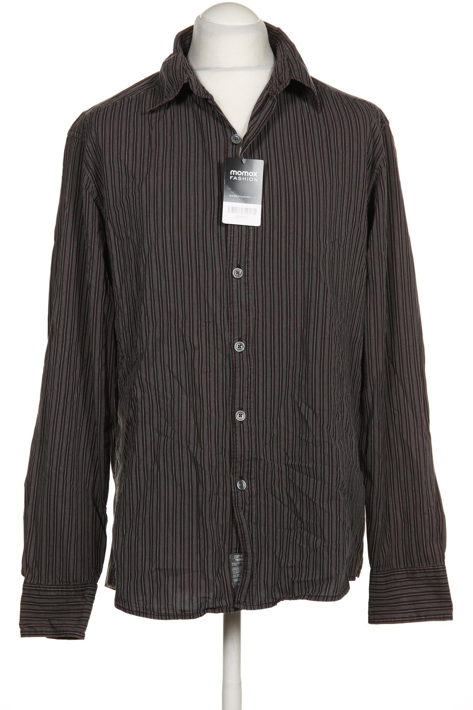 

Esprit Herren Hemd, braun, Gr. 54