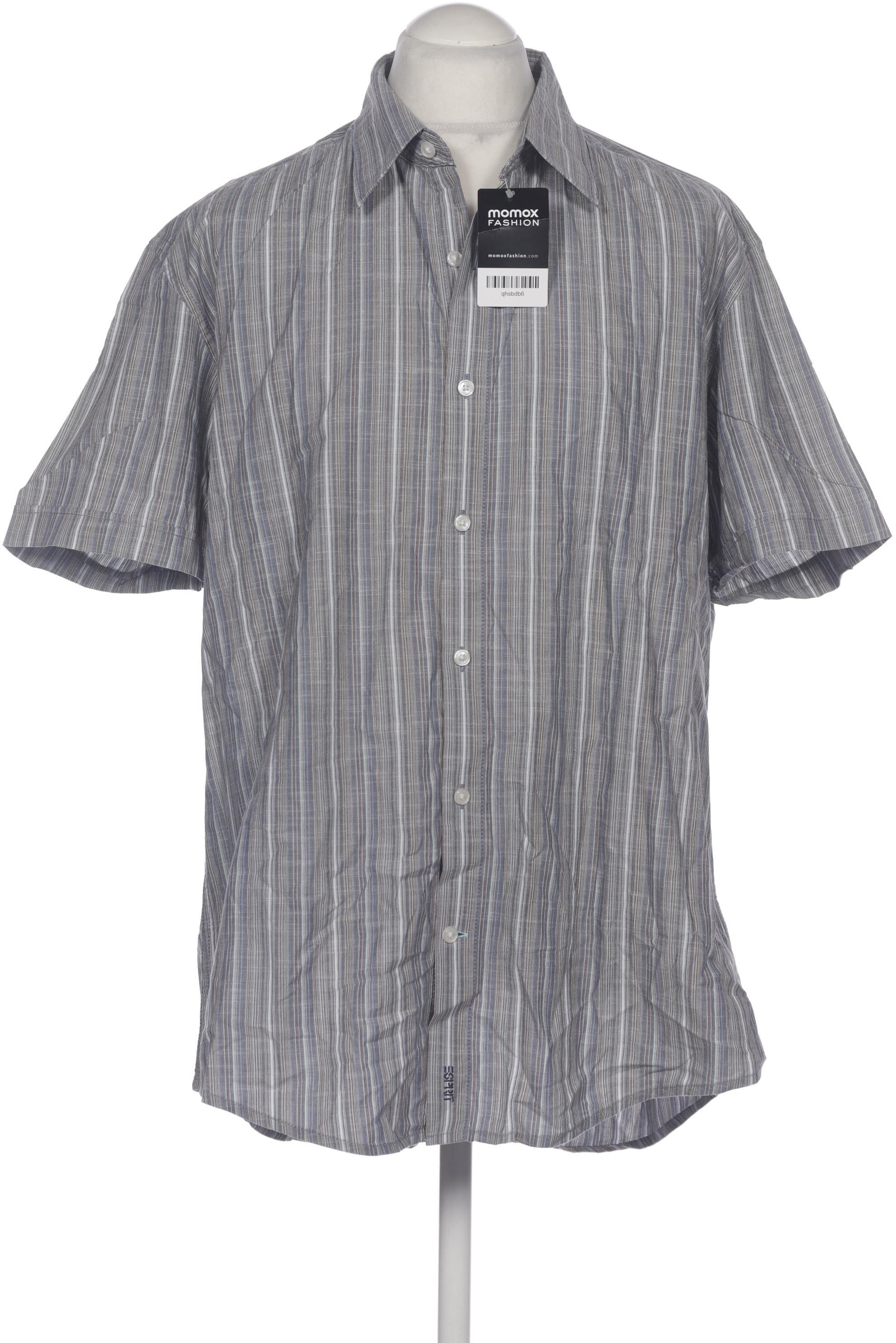

Esprit Herren Hemd, grau, Gr. 56