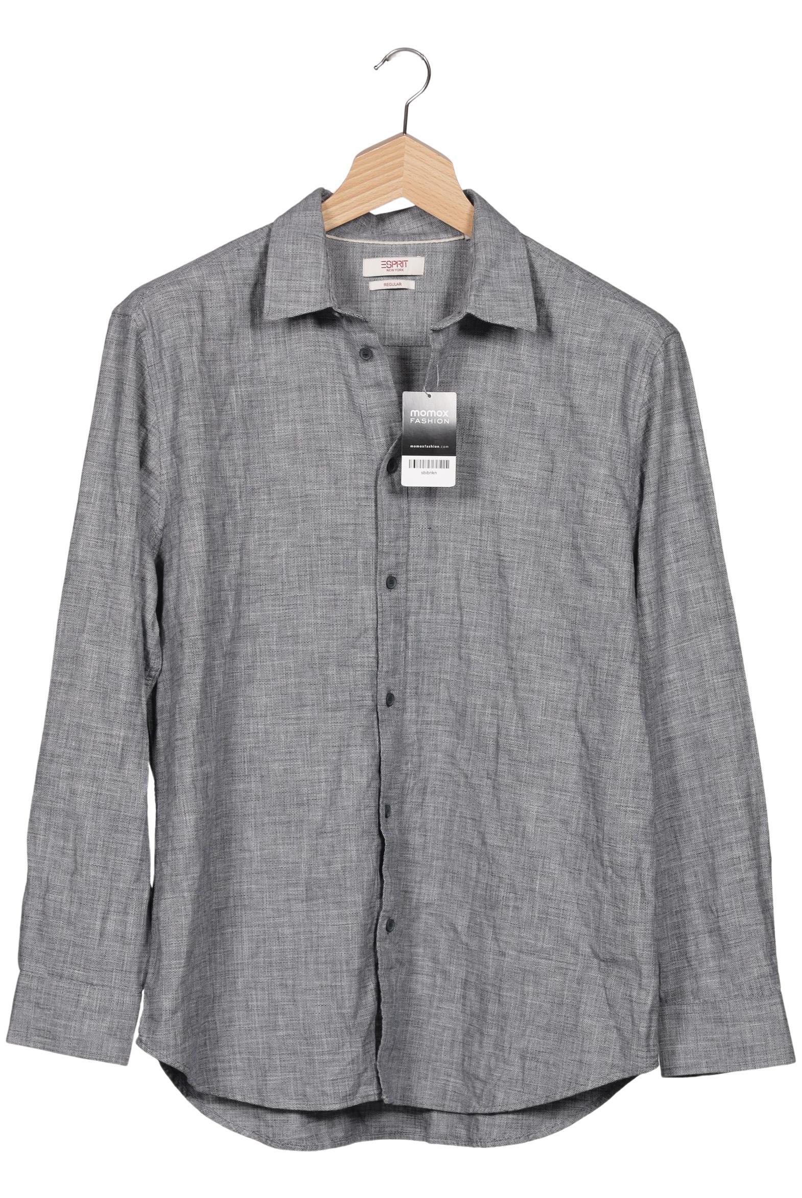 

Esprit Herren Hemd, grau, Gr. 56