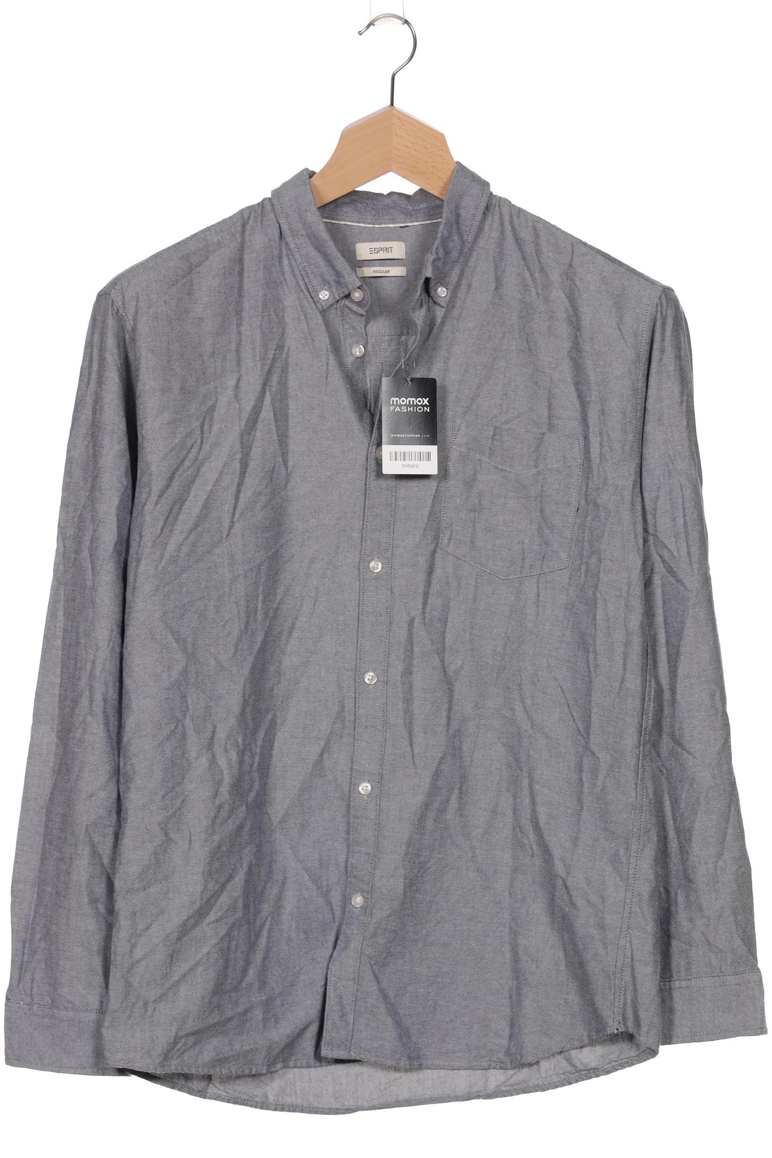 

Esprit Herren Hemd, grau, Gr. 56