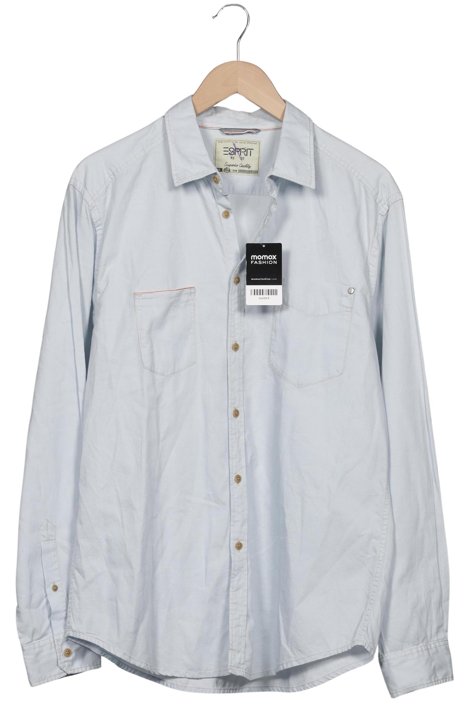 

Esprit Herren Hemd, hellblau, Gr. 52