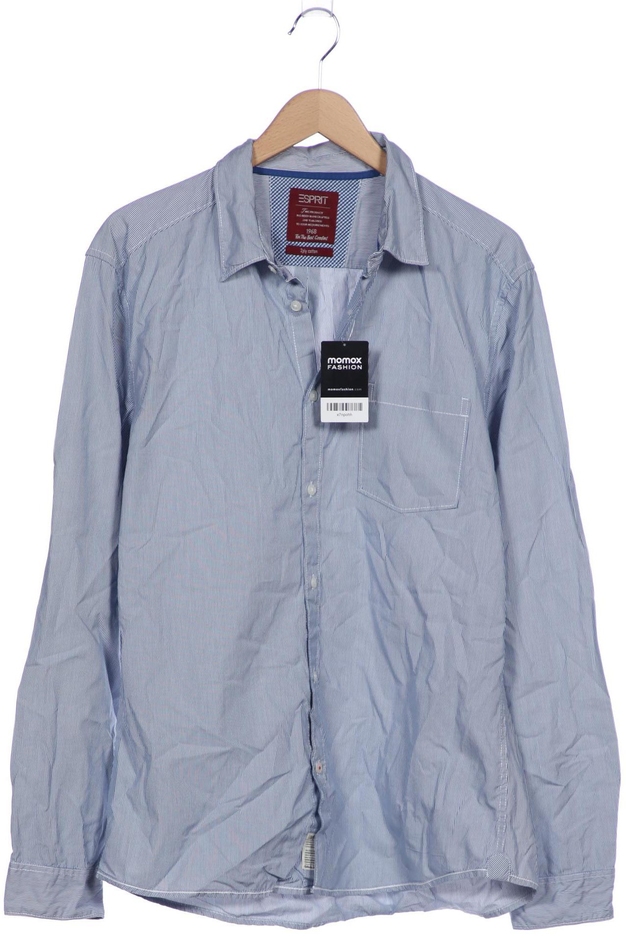 

Esprit Herren Hemd, blau, Gr. 56