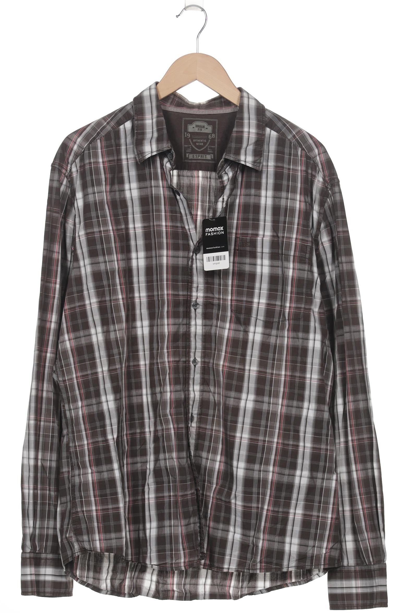 

Esprit Herren Hemd, grau, Gr. 56