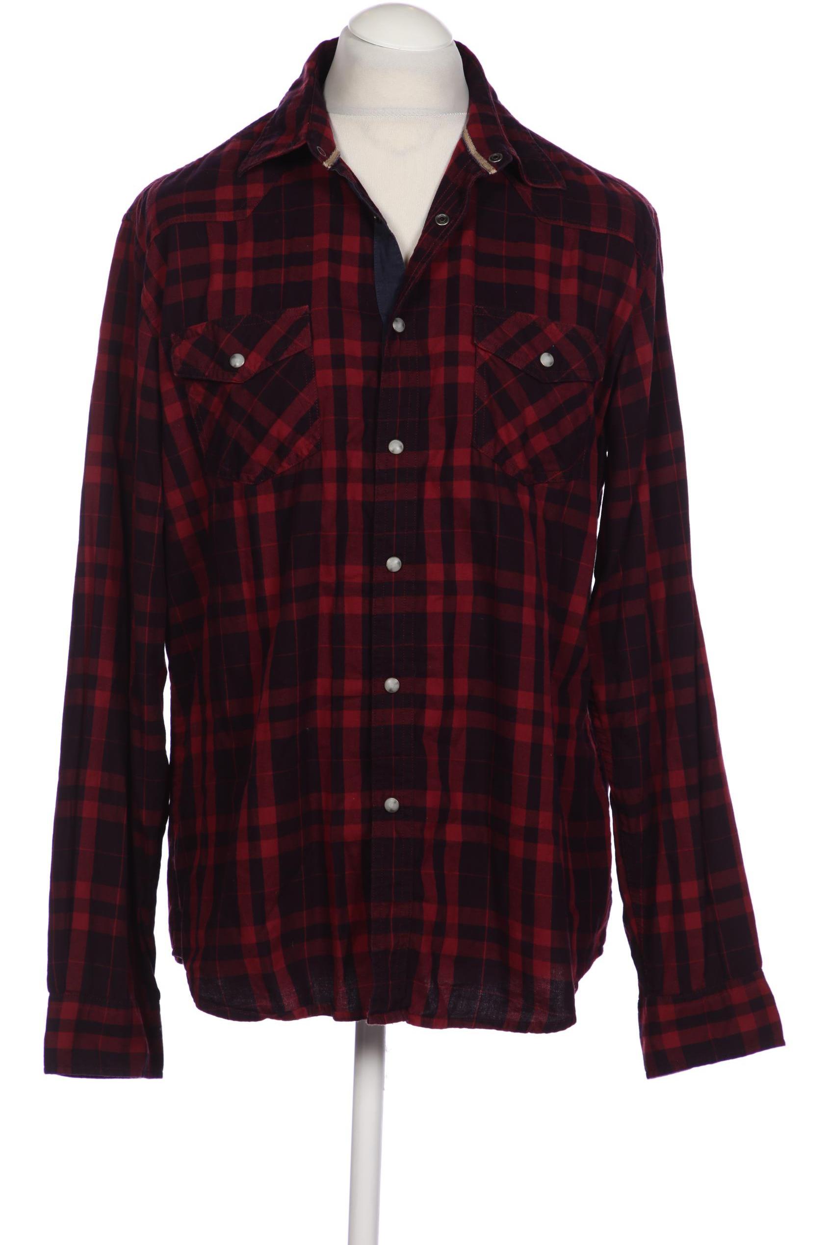 

Esprit Herren Hemd, bordeaux, Gr. 52